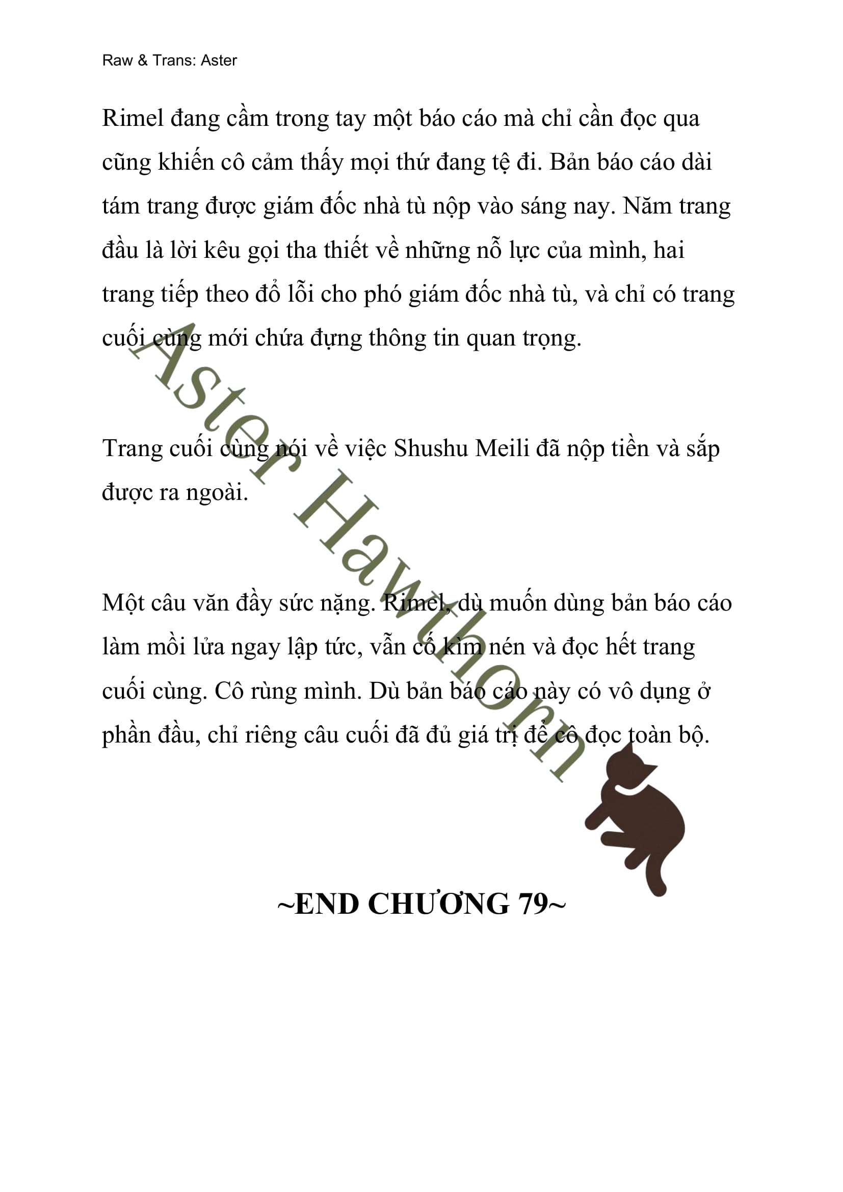 [NOVEL] Tình Yêu Chốn Ngục Tù Chap 79 - Trang 2
