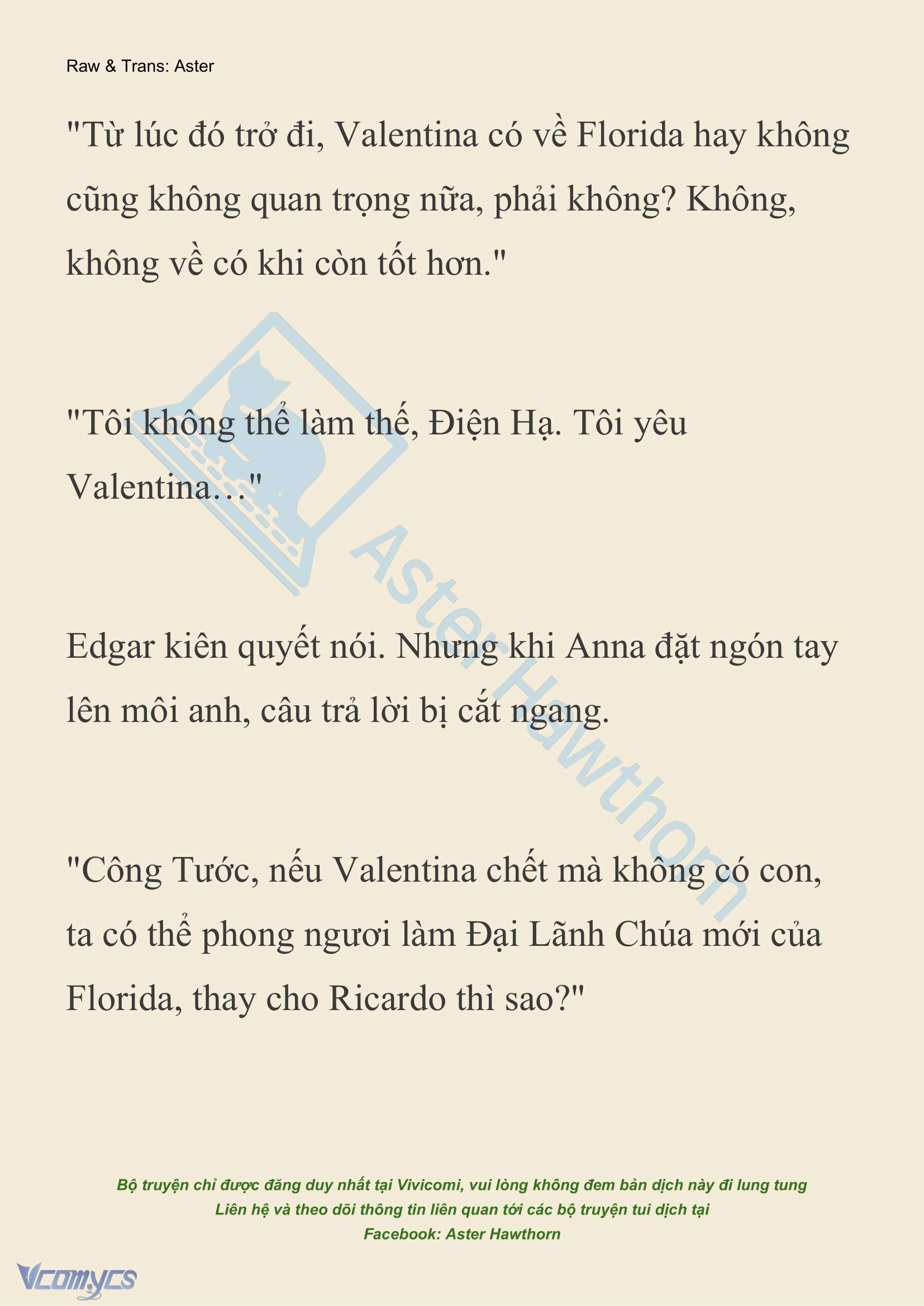 [NOVEL] Thiên Đường Của Valentina Chap 125 - Trang 2