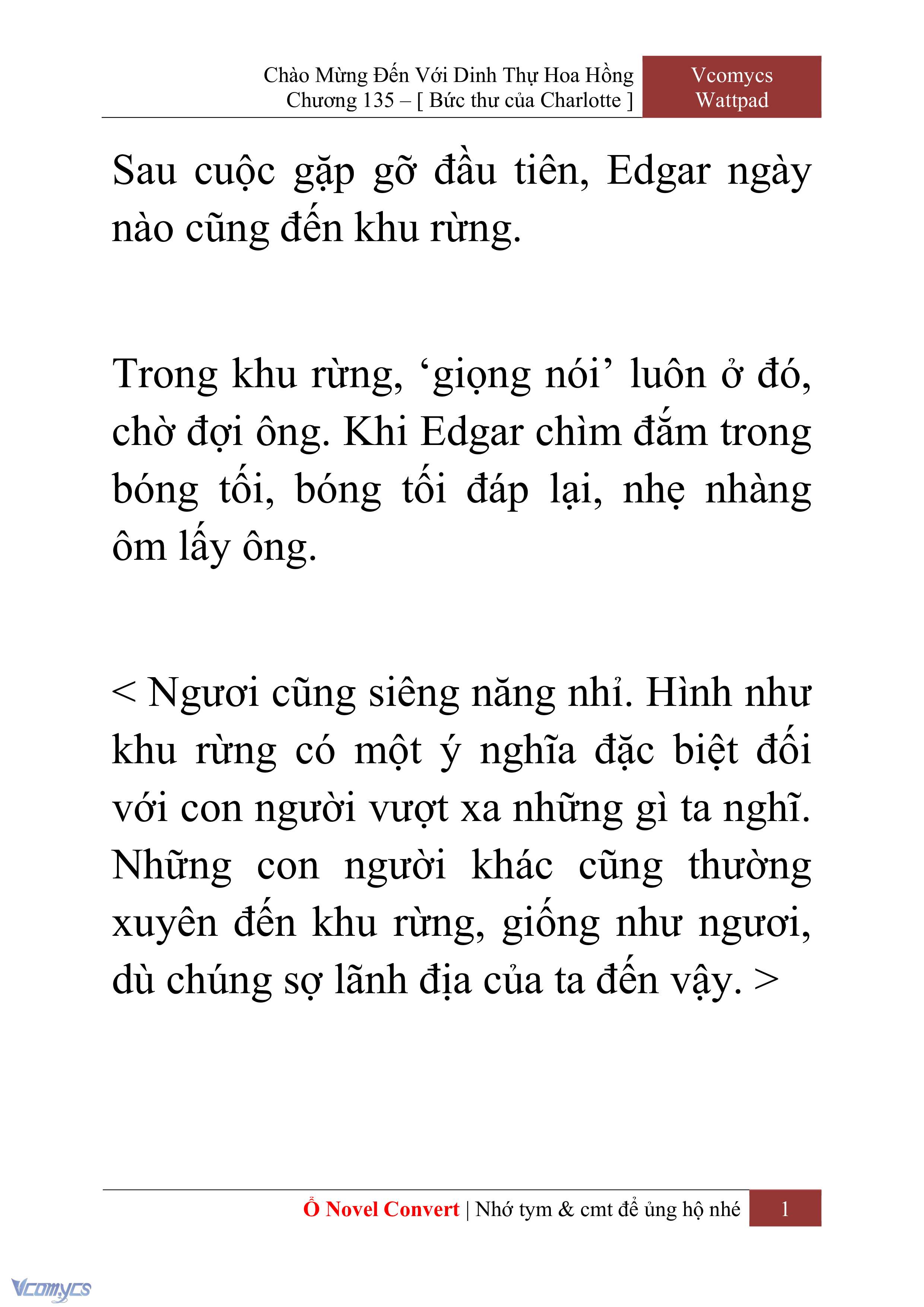 [Novel] Chào Mừng Đến Với Dinh Thự Hoa Hồng Chap 135 - Trang 2