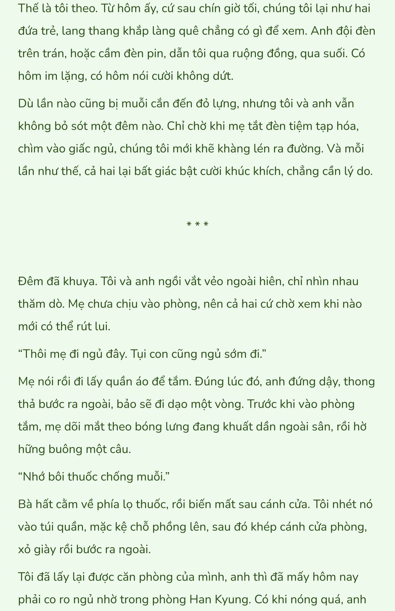 [Novel] Khúc Hát Giữa Mùa Hè Chap 2 - Next Chap 3