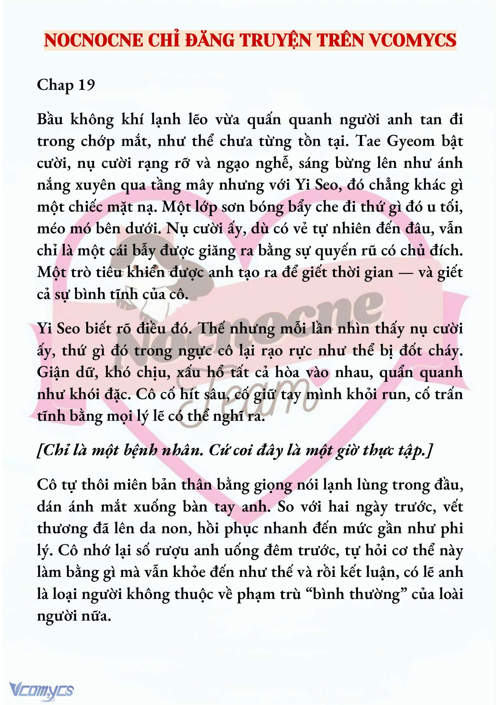 [NOVEL] NGỌN ĐÈN BIỆT VIỆN KHÔNG BAO GIỜ TẮT Chap 19 - Trang 2