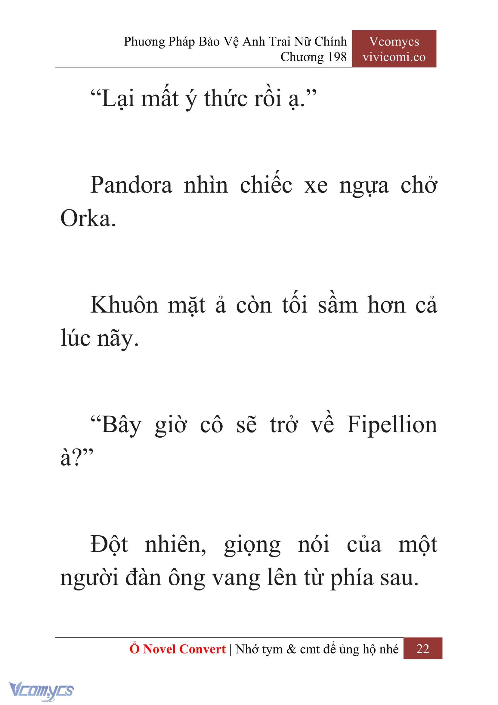 [Novel] Phương Pháp Bảo Vệ Anh Trai Nữ Chính Chap 198 - Trang 2