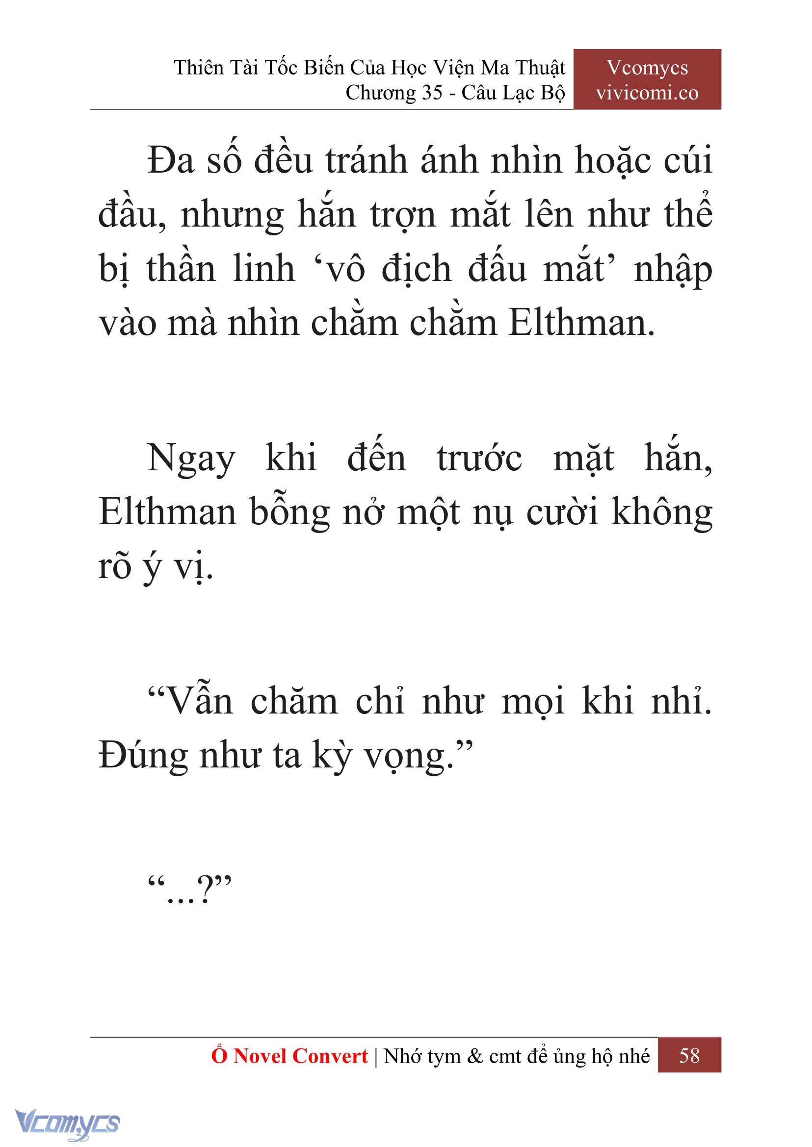 [Novel] Thiên Tài Tốc Biến Của Học Viện Ma Thuật Chap 35 - Next Chap 36