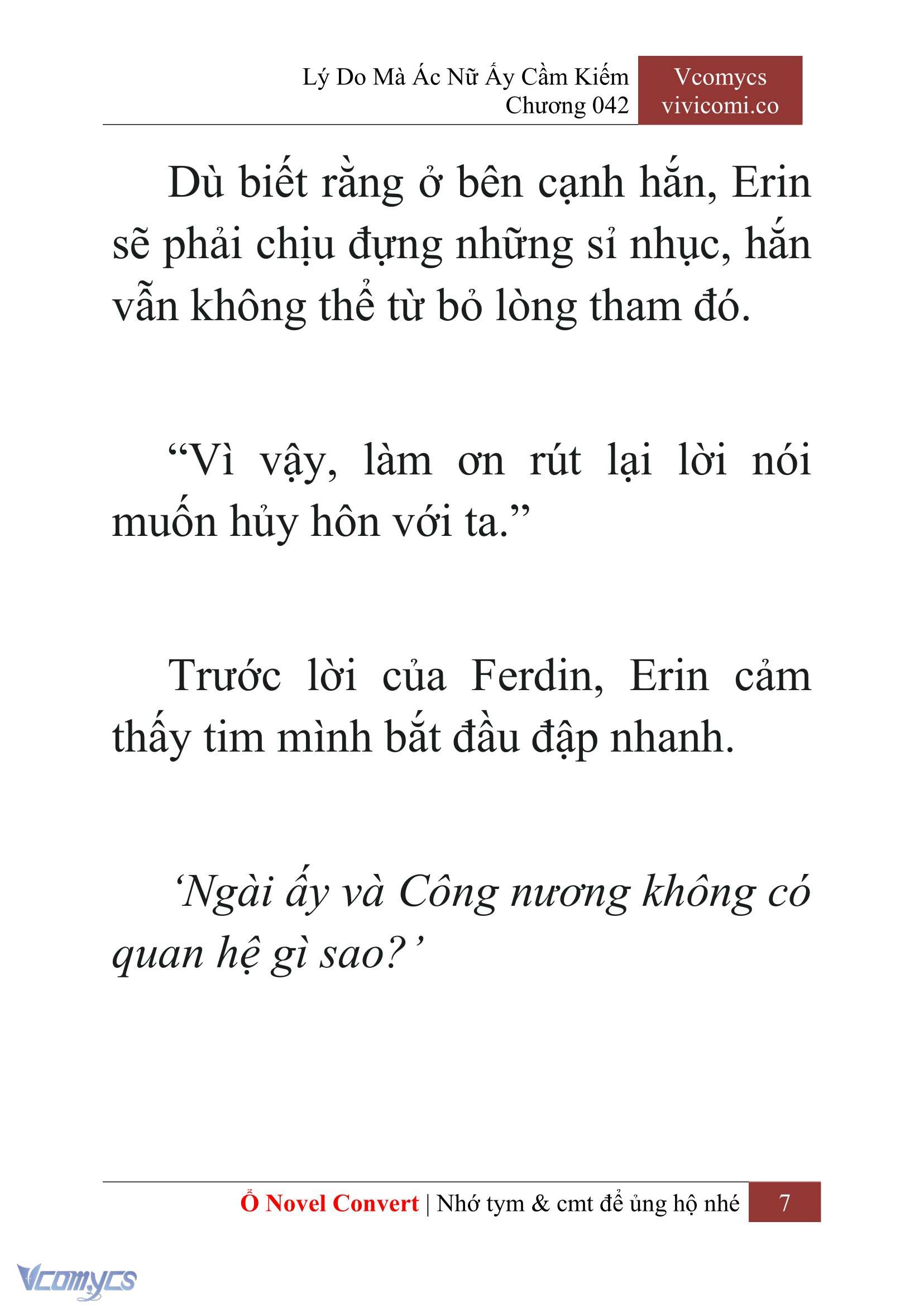 [Novel] Lý Do Mà Ác Nữ Ấy Cầm Kiếm Chap 42 - Trang 2