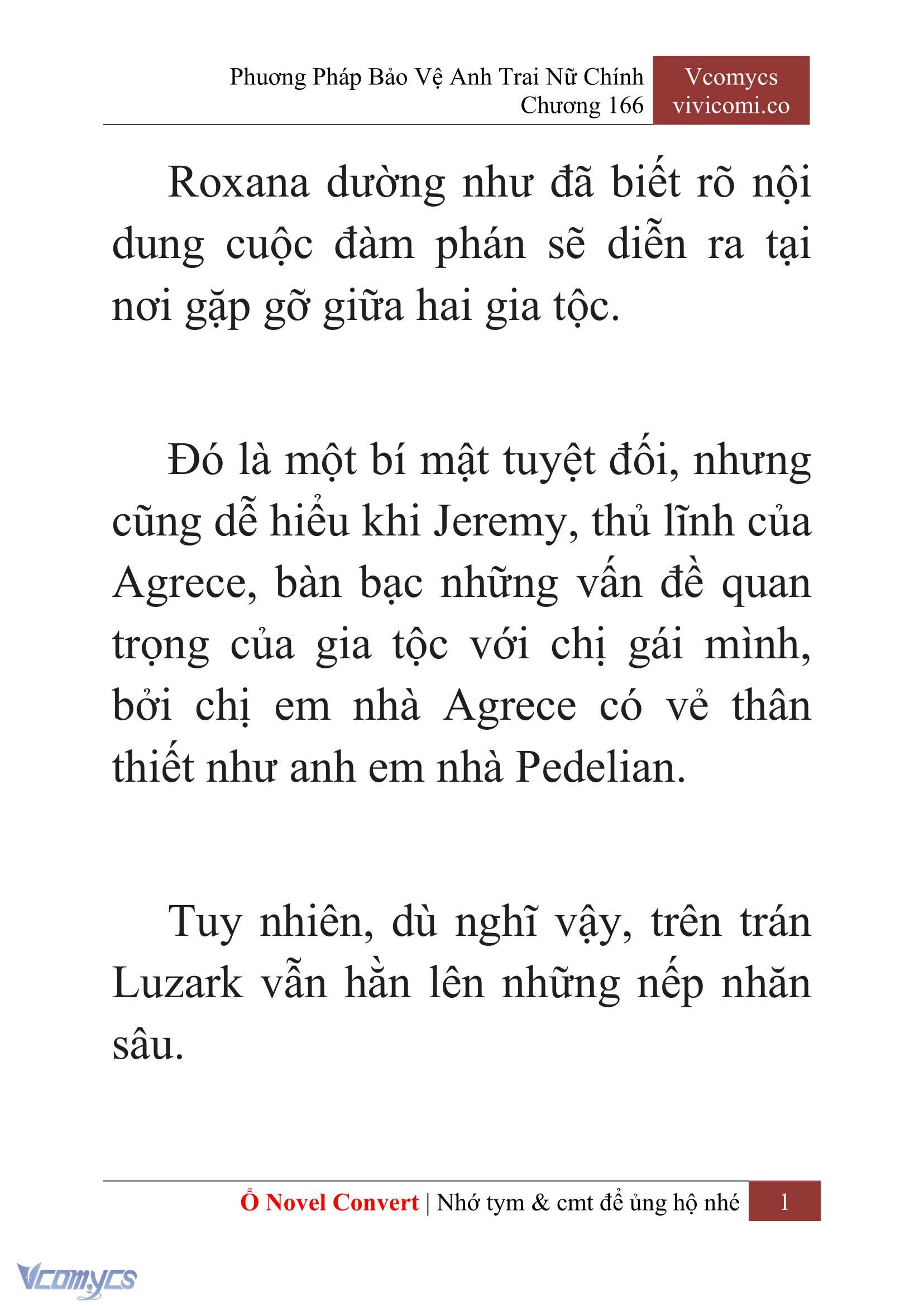 [Novel] Phương Pháp Bảo Vệ Anh Trai Nữ Chính Chap 166 - Trang 2