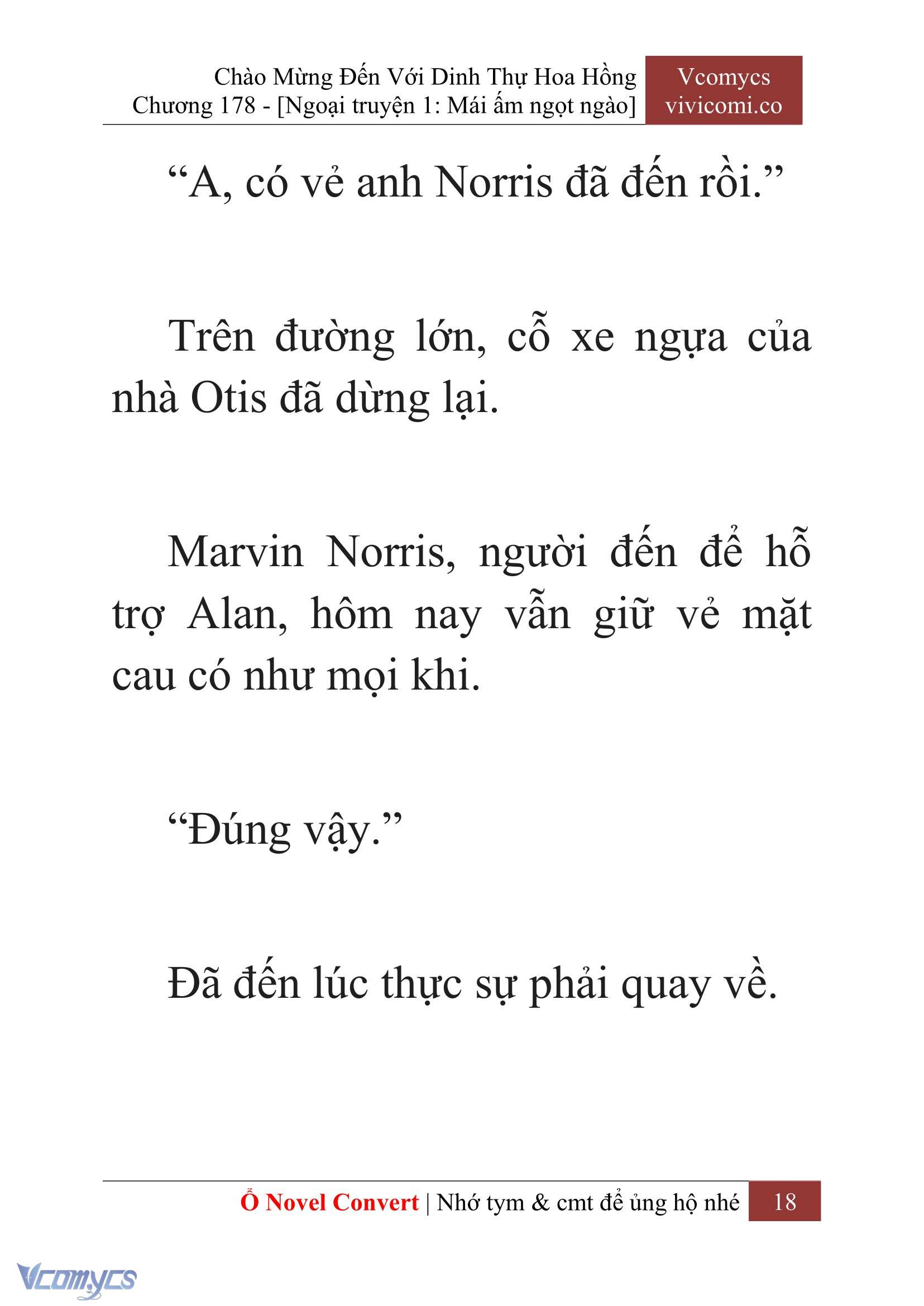 [Novel] Chào Mừng Đến Với Dinh Thự Hoa Hồng Chap 178 - Trang 2