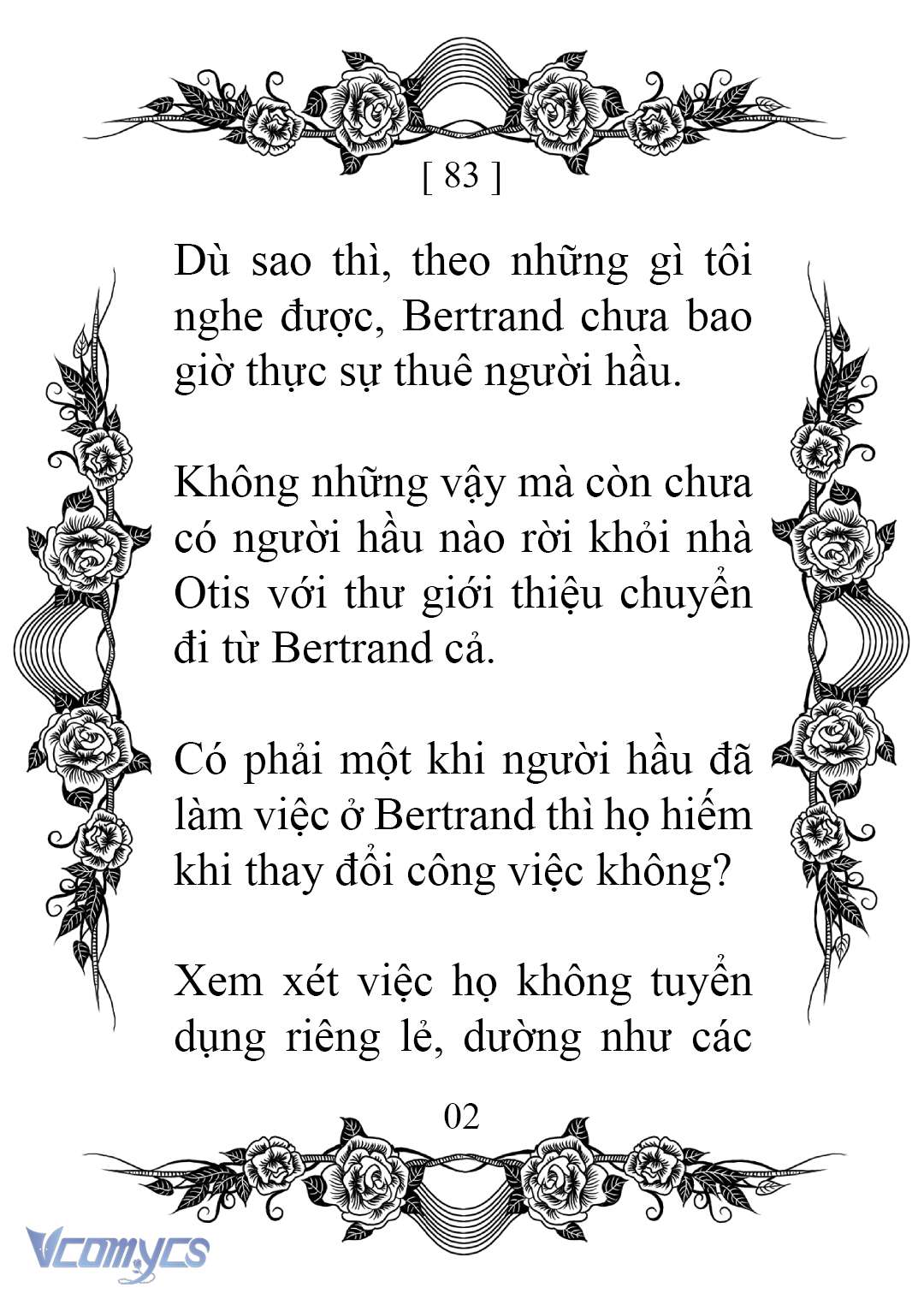[Novel] Chào Mừng Đến Với Dinh Thự Hoa Hồng Chap 83 - Trang 2