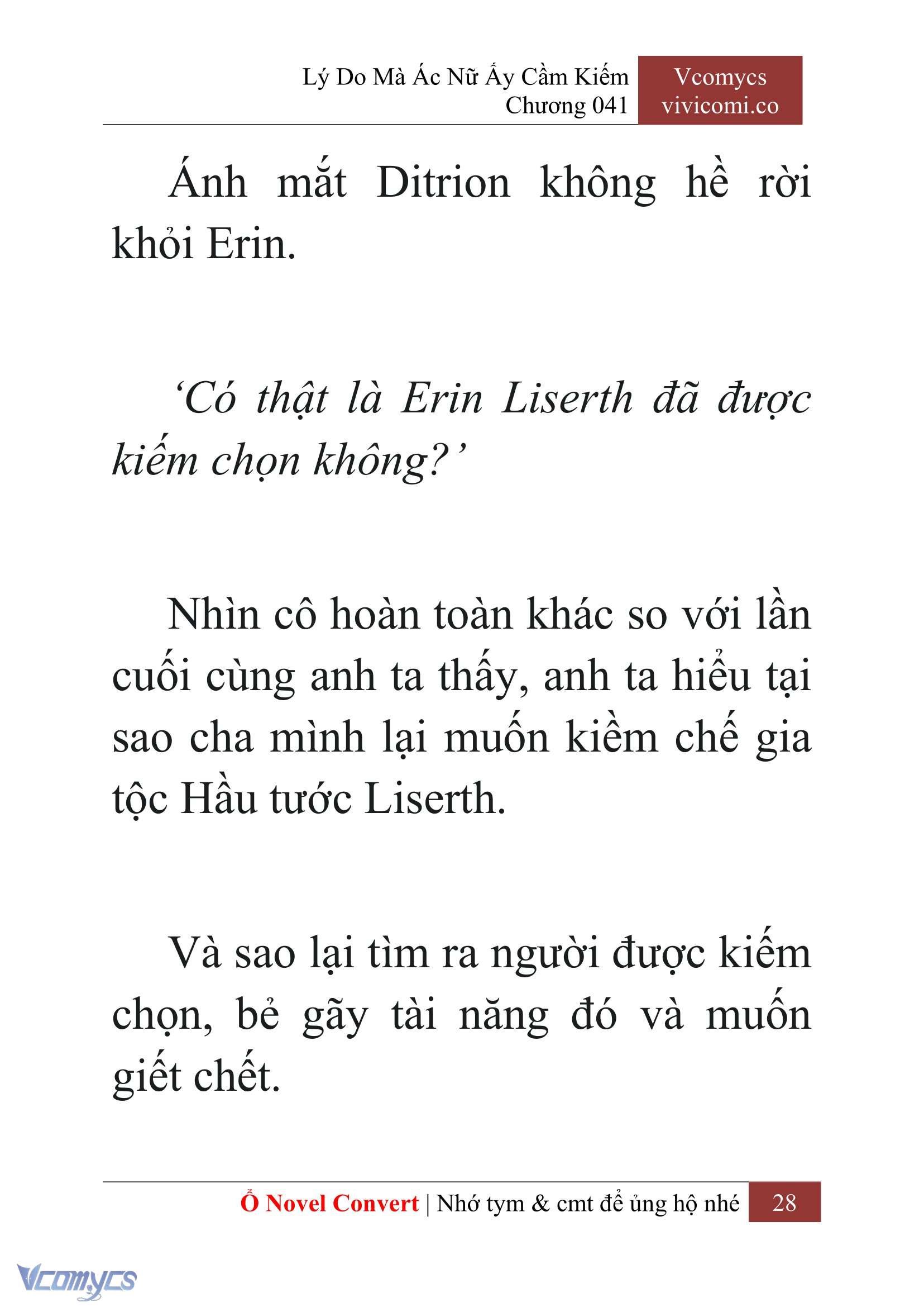 [Novel] Lý Do Mà Ác Nữ Ấy Cầm Kiếm Chap 41 - Trang 2