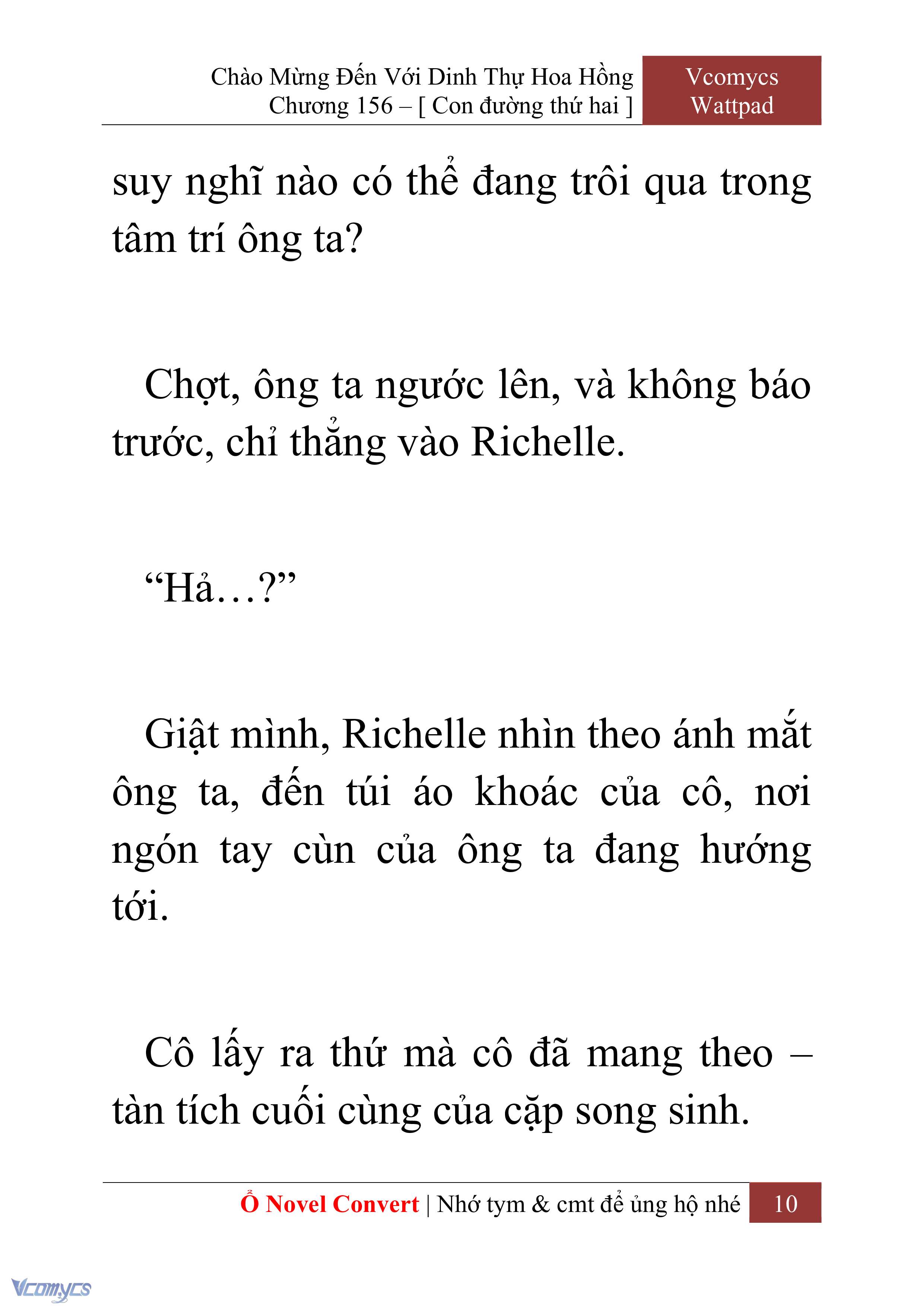 [Novel] Chào Mừng Đến Với Dinh Thự Hoa Hồng Chap 156 - Trang 2