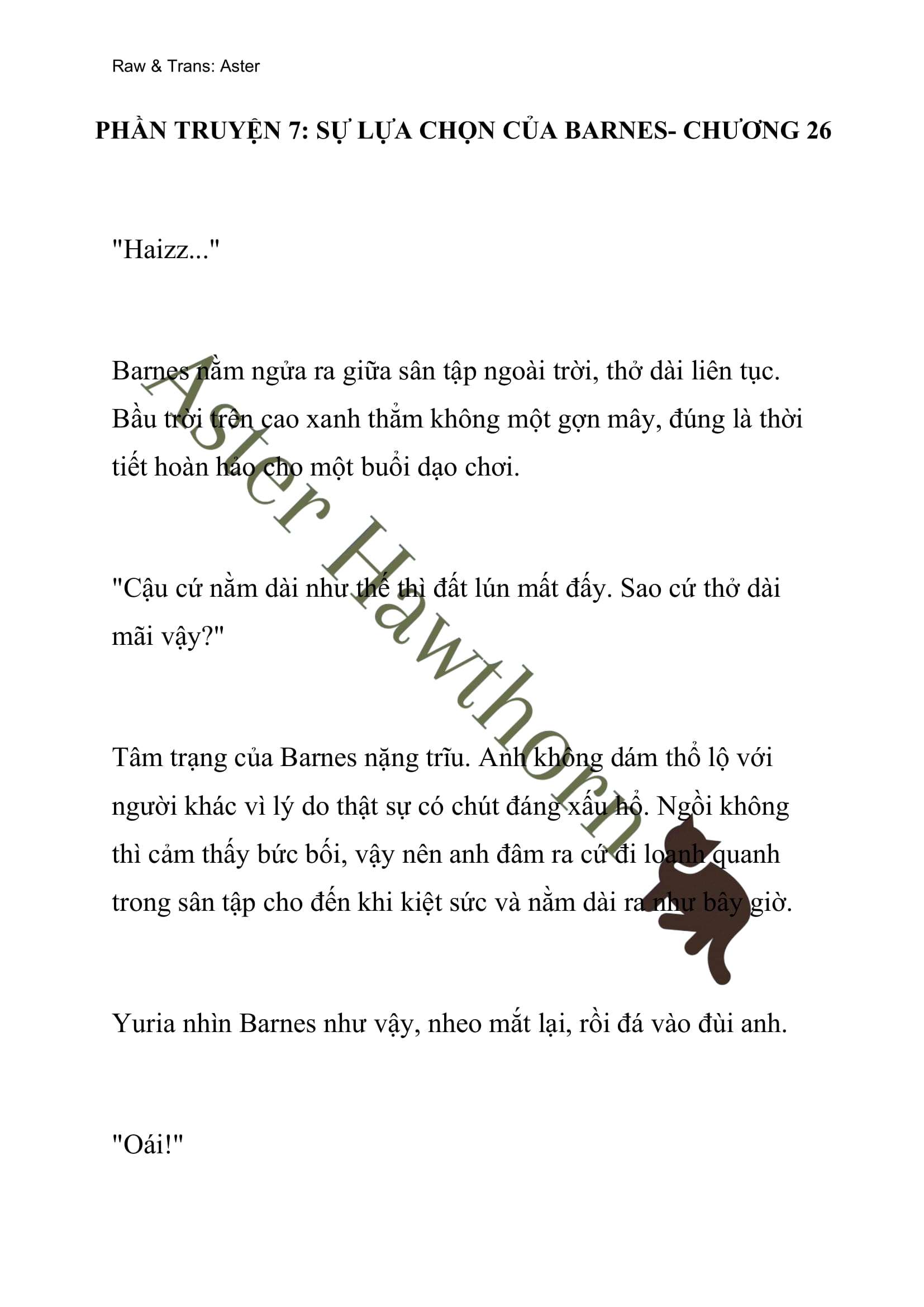 [NOVEL] Ngoại Truyện Cách Để Em Bảo Vệ Anh Chap 26 - Trang 2