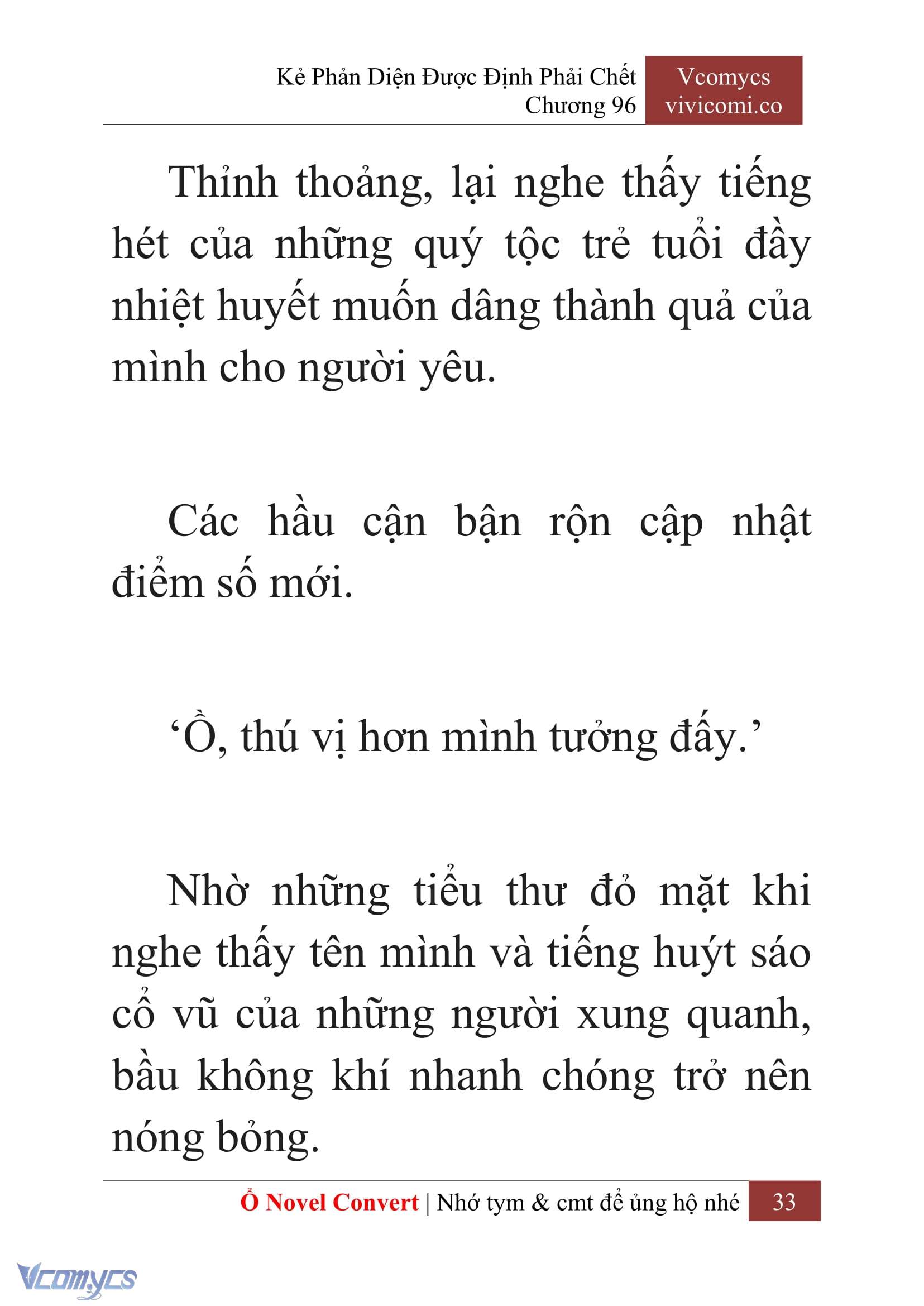 [Novel] Kẻ Phản Diện Được Định Phải Chết Chap 96 - Trang 2