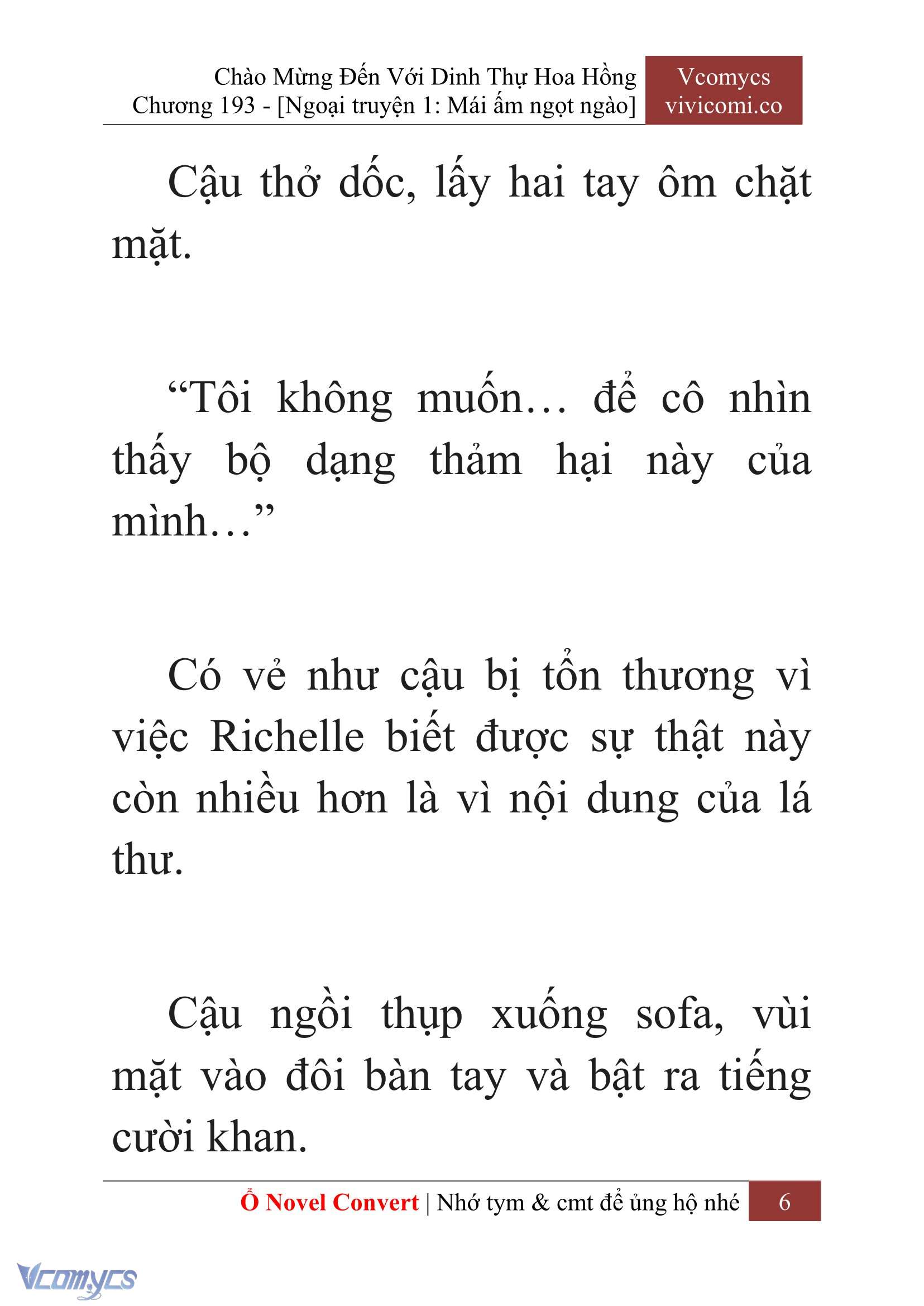 [Novel] Chào Mừng Đến Với Dinh Thự Hoa Hồng Chap 193 - Trang 2