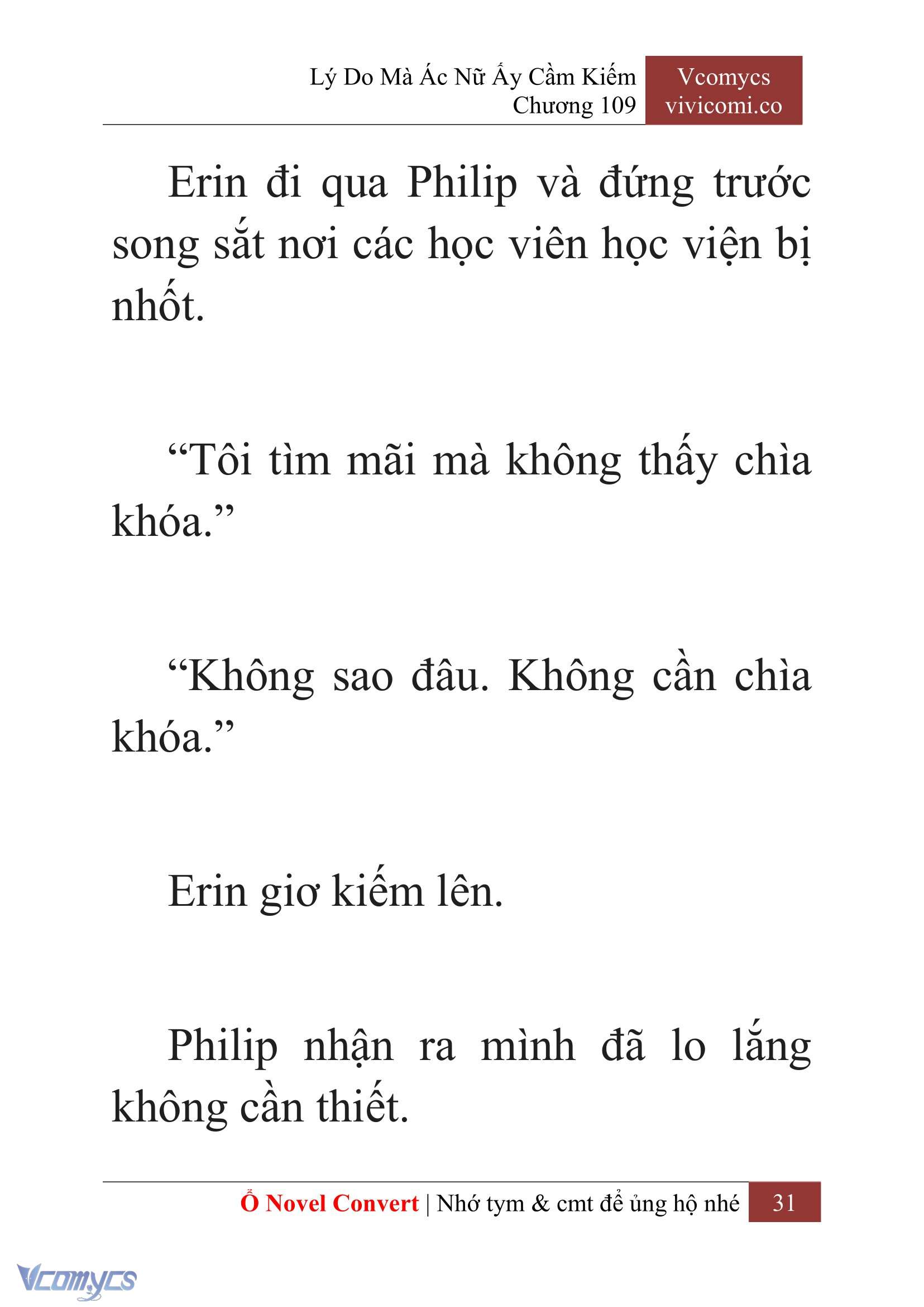 [Novel] Lý Do Mà Ác Nữ Ấy Cầm Kiếm Chap 109 - Trang 2