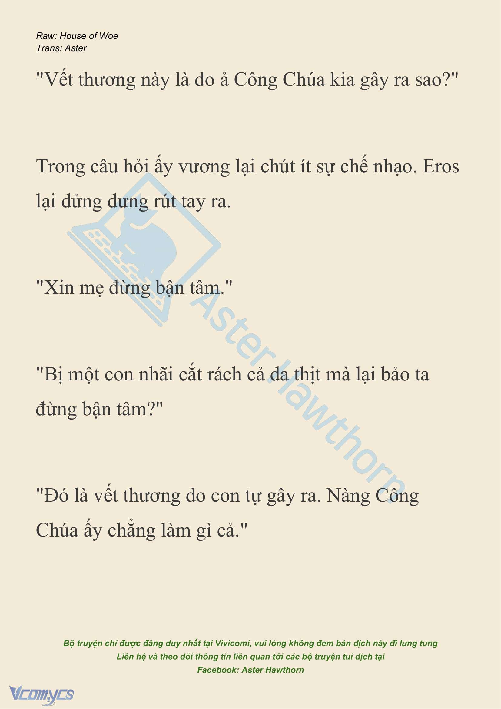 [NOVEL] Dành Cho Các Nữ Thần: Dành cho Psyche Chap 36 - Trang 2