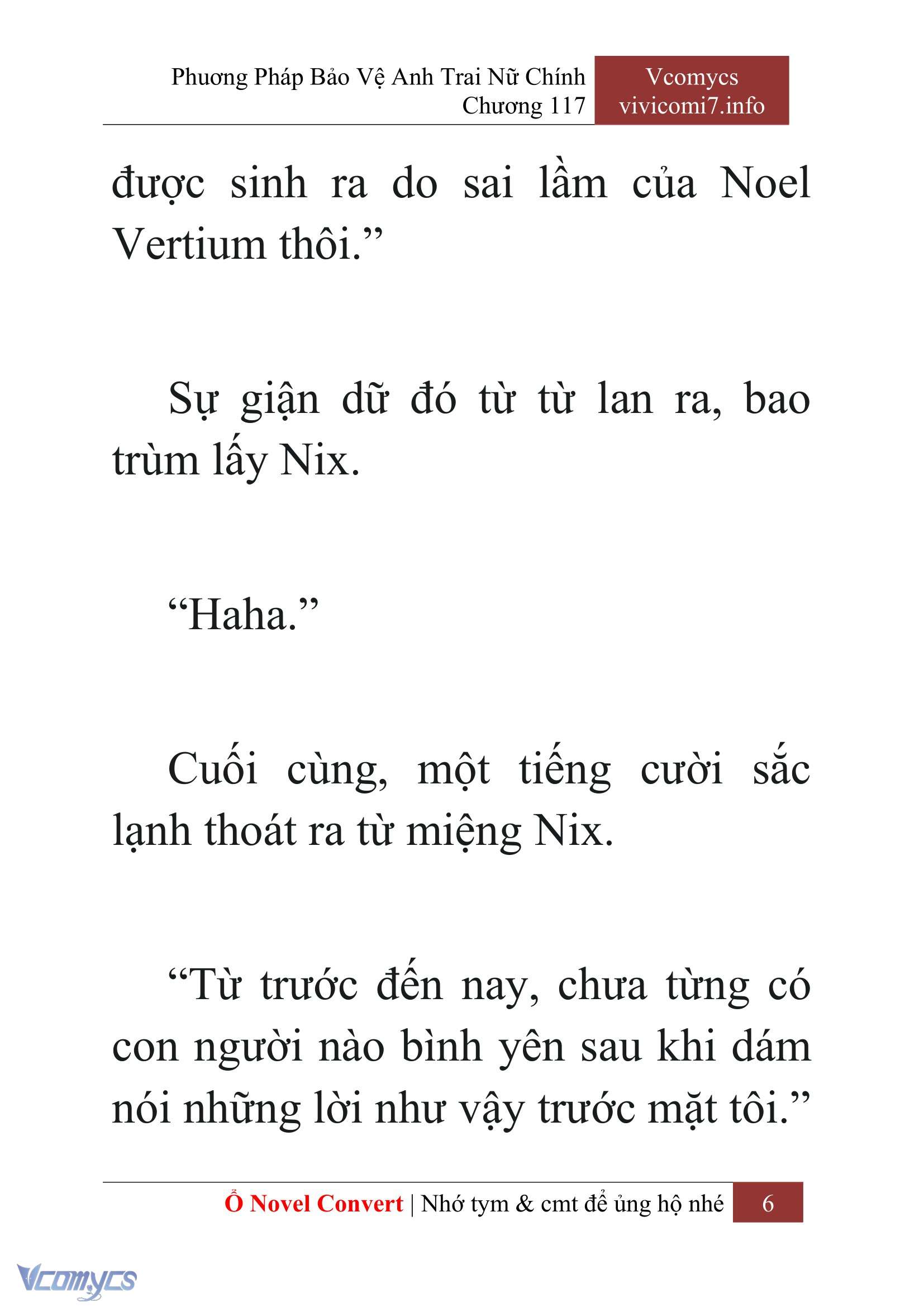 [Novel] Phương Pháp Bảo Vệ Anh Trai Nữ Chính Chap 117 - Trang 2