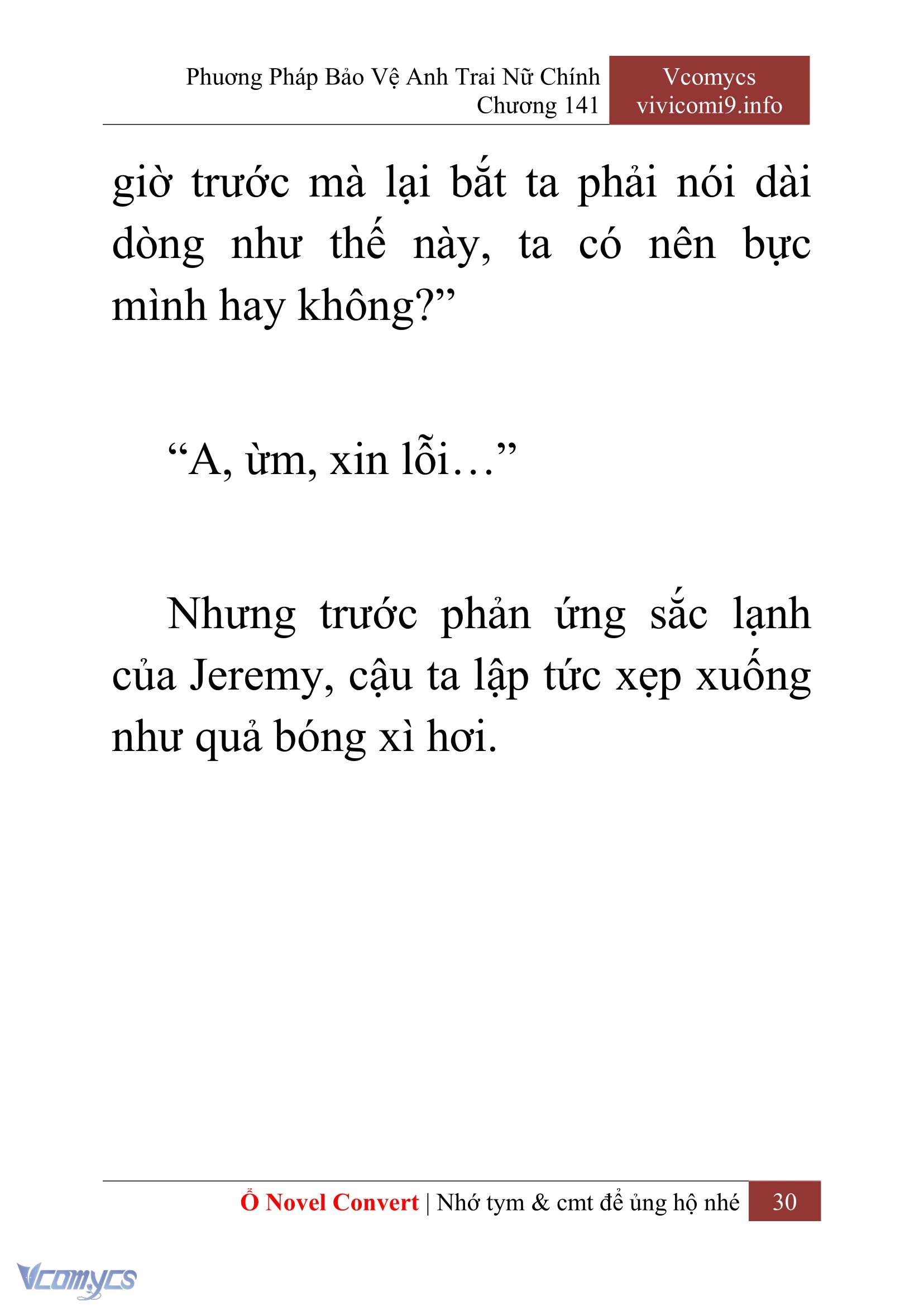 [Novel] Phương Pháp Bảo Vệ Anh Trai Nữ Chính Chap 141 - Trang 2