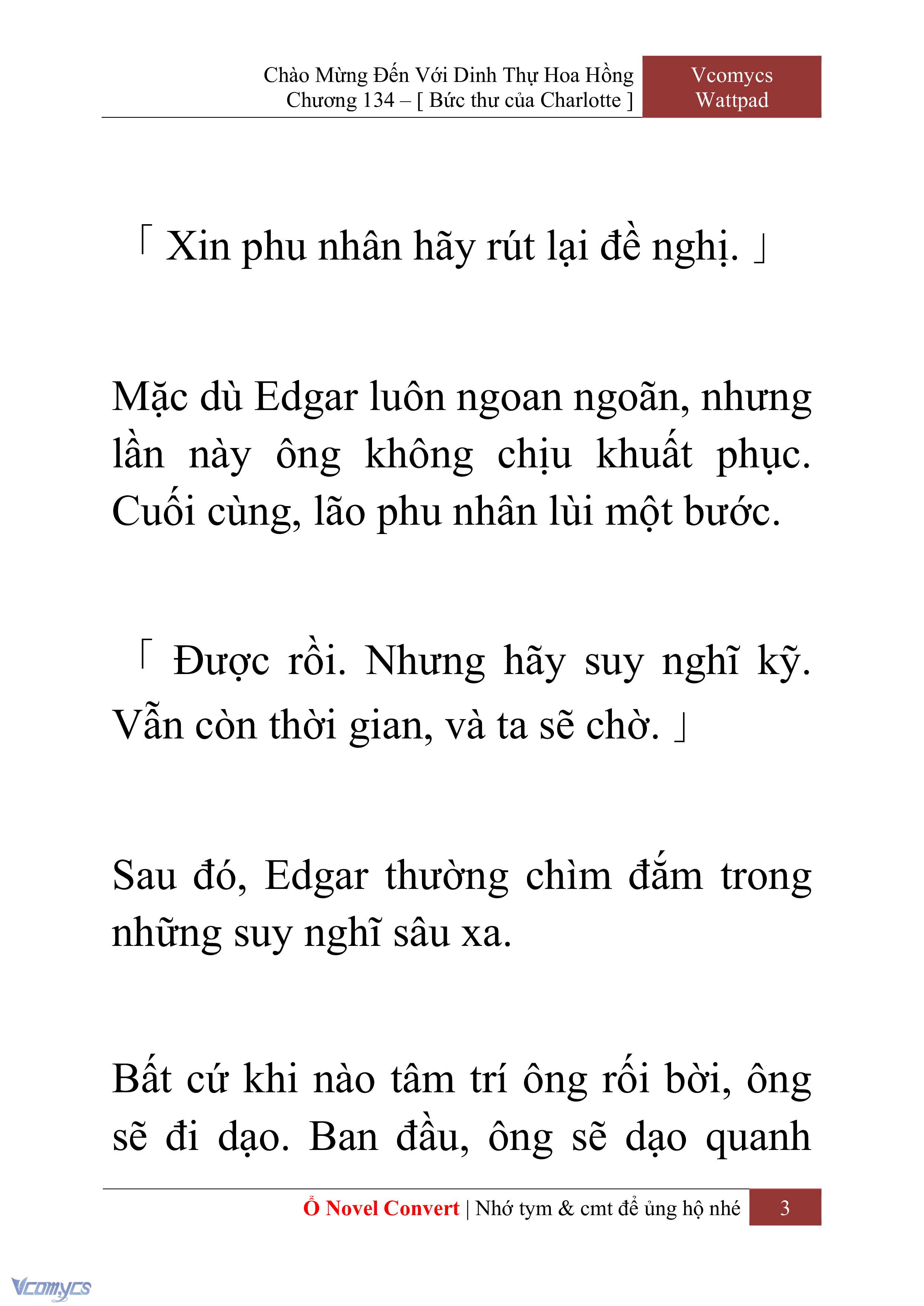 [Novel] Chào Mừng Đến Với Dinh Thự Hoa Hồng Chap 134 - Trang 2