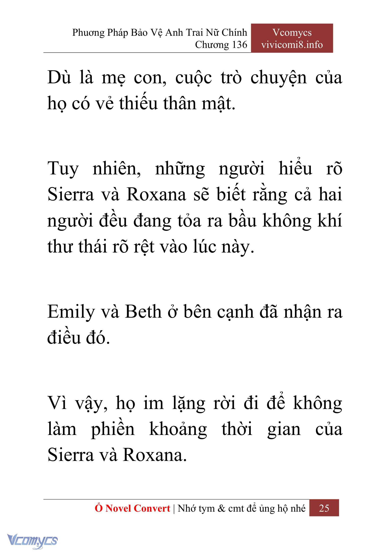 [Novel] Phương Pháp Bảo Vệ Anh Trai Nữ Chính Chap 136 - Trang 2