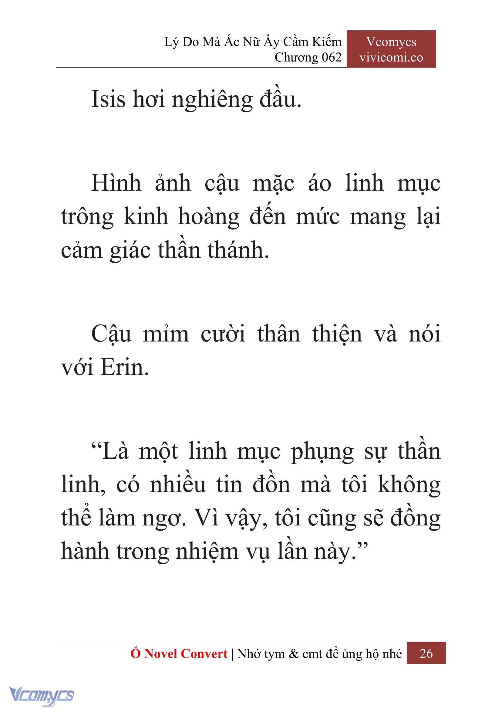 [Novel] Lý Do Mà Ác Nữ Ấy Cầm Kiếm Chap 62 - Trang 2