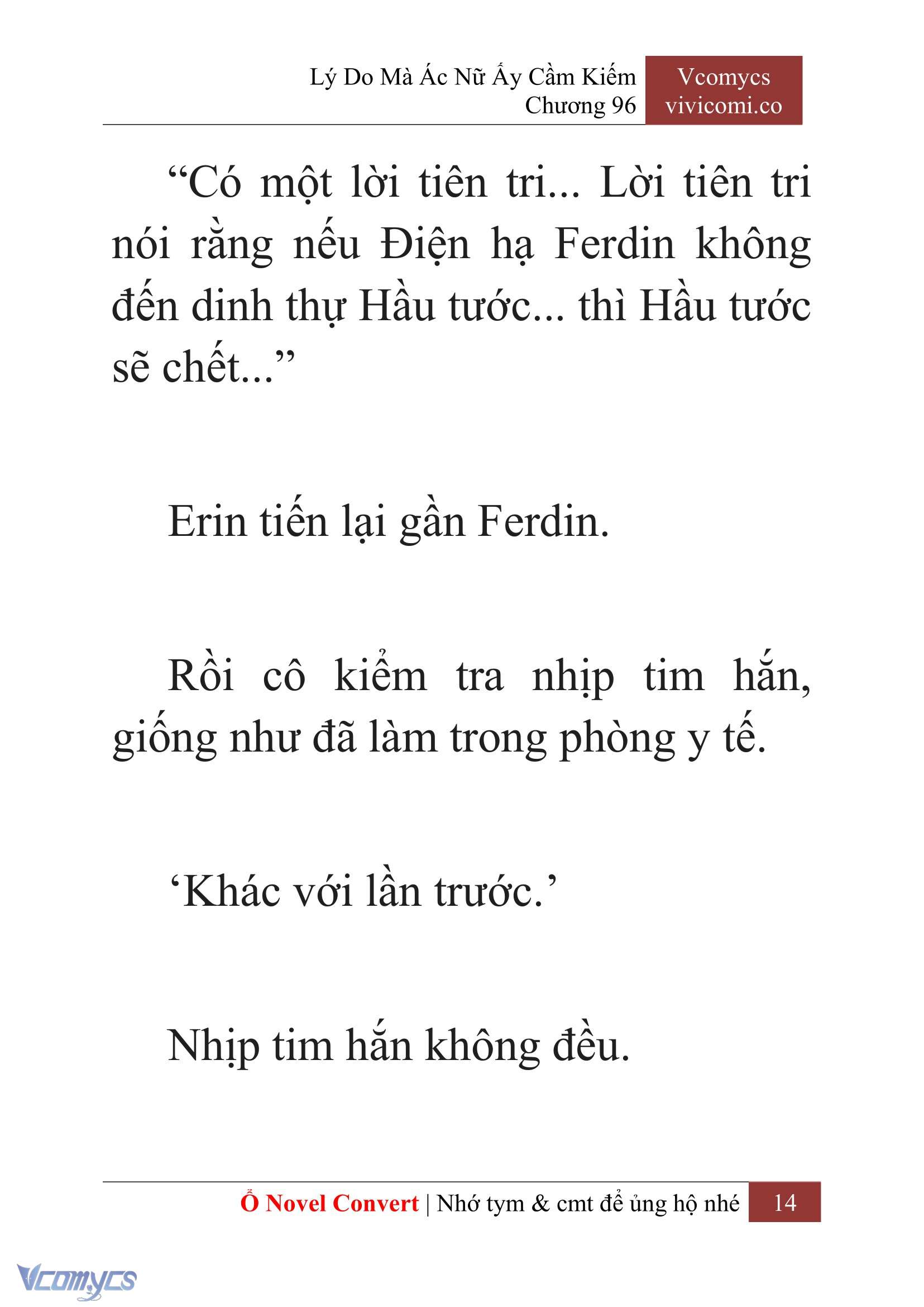 [Novel] Lý Do Mà Ác Nữ Ấy Cầm Kiếm Chap 96 - Trang 2