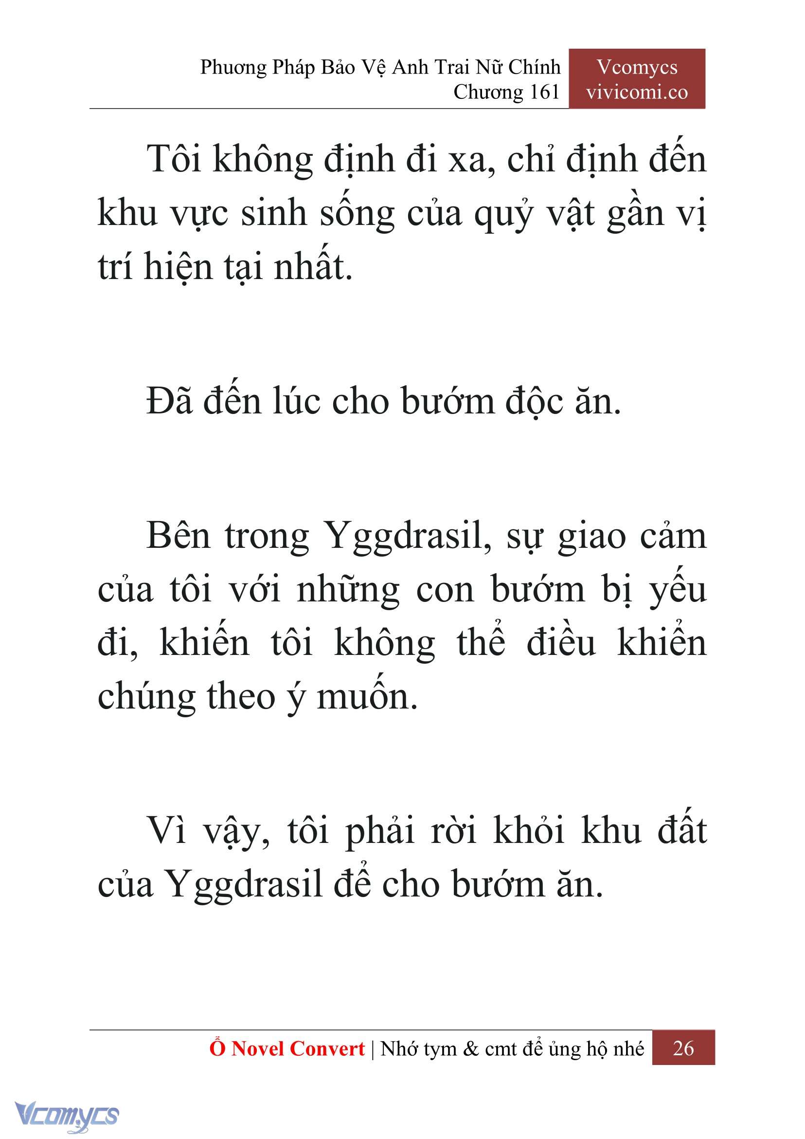 [Novel] Phương Pháp Bảo Vệ Anh Trai Nữ Chính Chap 161 - Trang 2