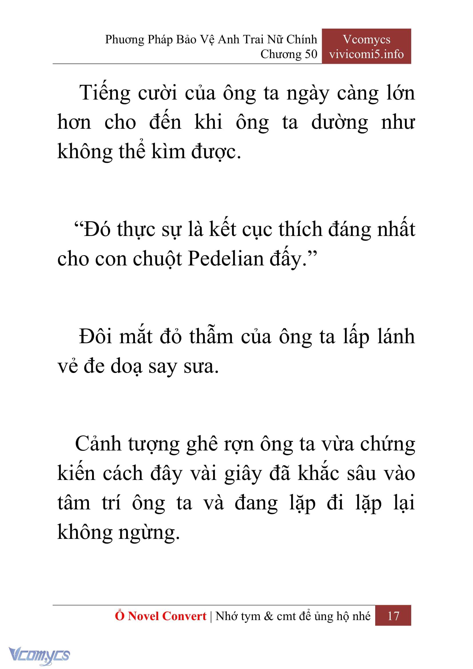 [Novel] Phương Pháp Bảo Vệ Anh Trai Nữ Chính Chap 50 - Trang 2