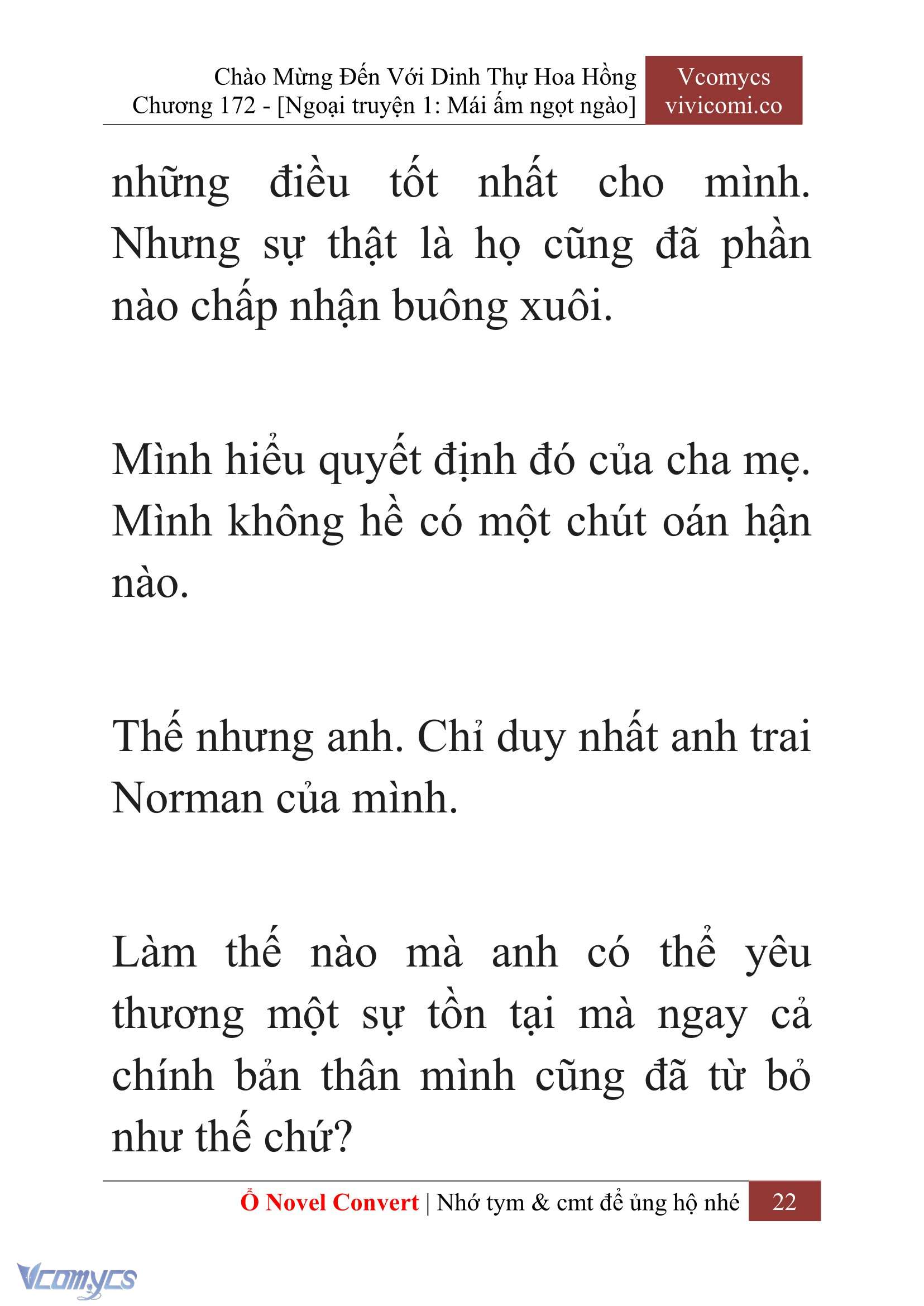 [Novel] Chào Mừng Đến Với Dinh Thự Hoa Hồng Chap 172 - Trang 2