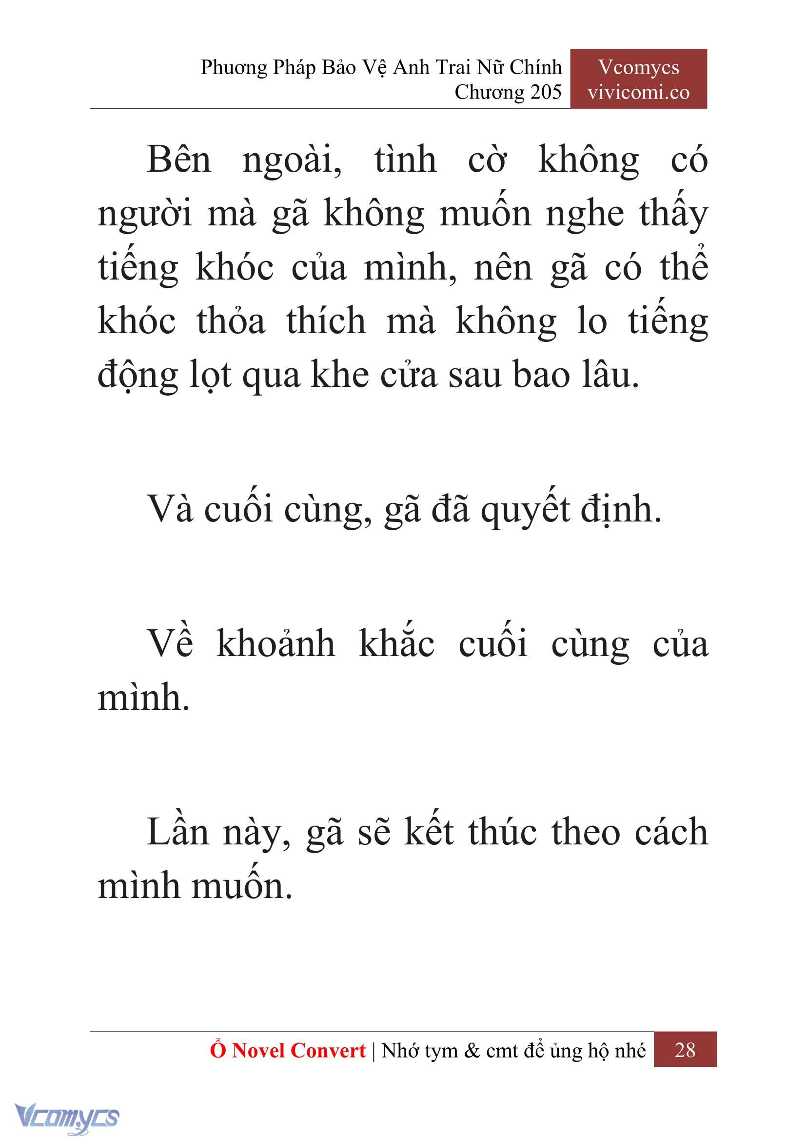 [Novel] Phương Pháp Bảo Vệ Anh Trai Nữ Chính Chap 205 - Trang 2