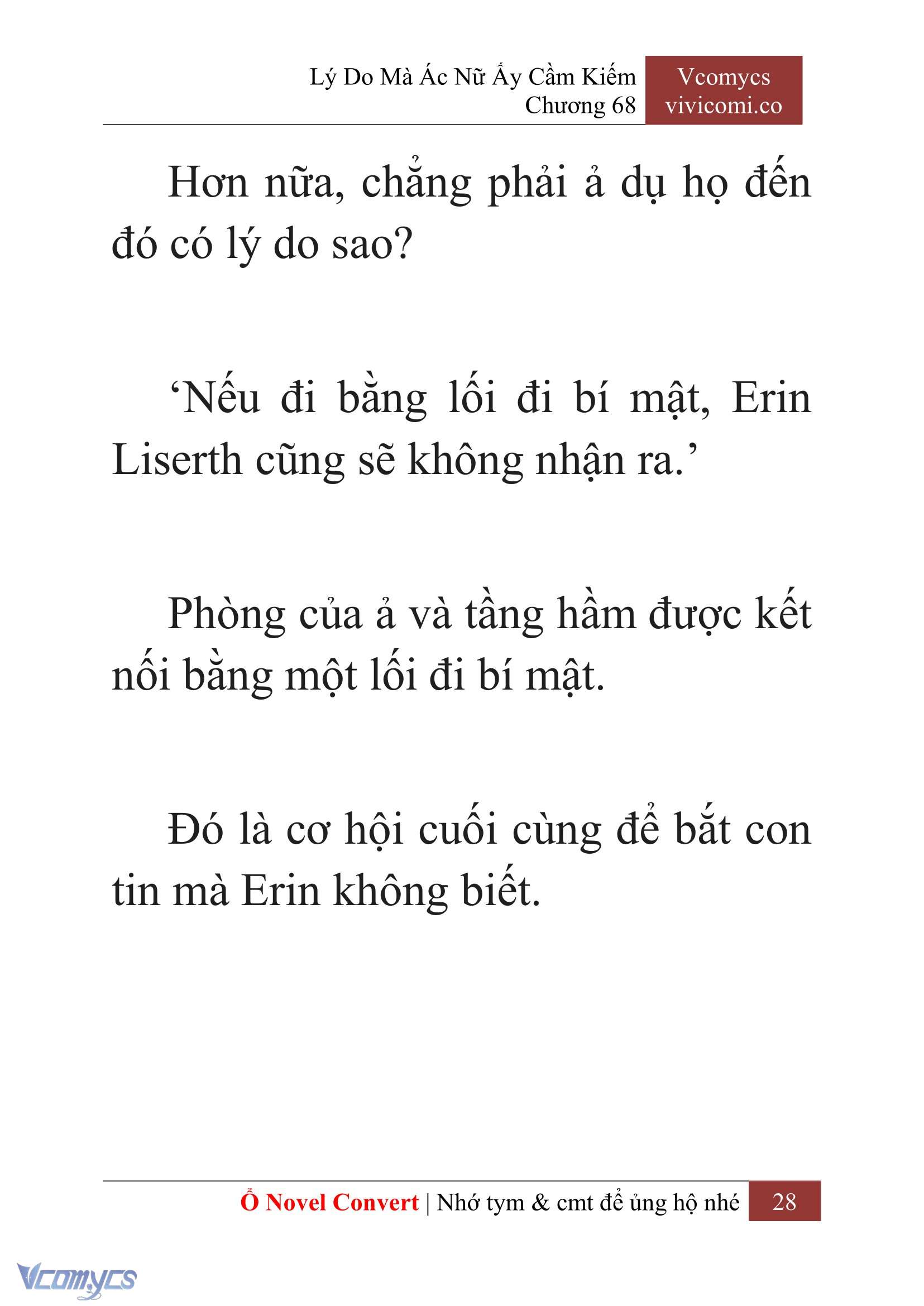 [Novel] Lý Do Mà Ác Nữ Ấy Cầm Kiếm Chap 68 - Trang 2