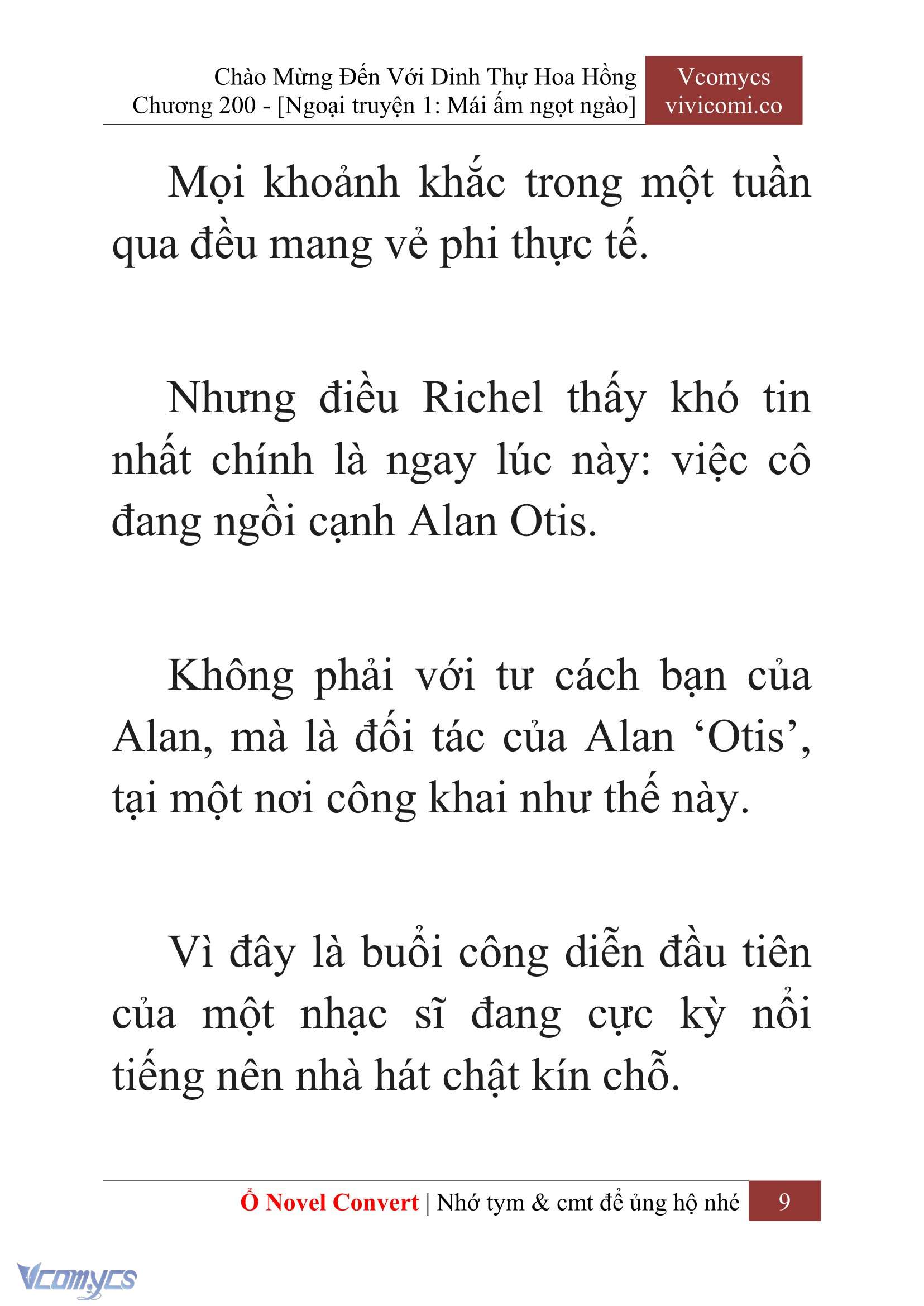 [Novel] Chào Mừng Đến Với Dinh Thự Hoa Hồng Chap 200 - Trang 2