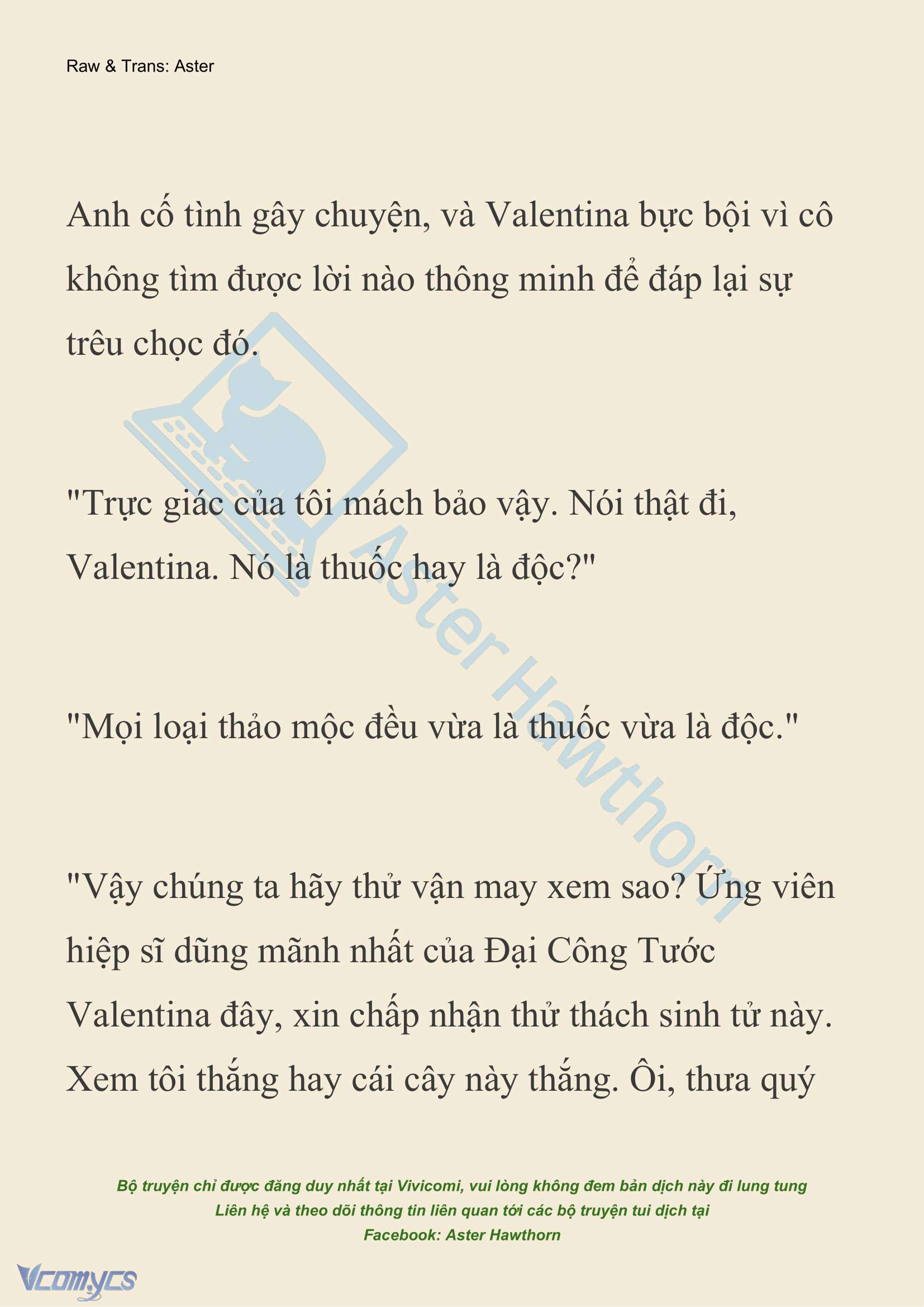 [NOVEL] Thiên Đường Của Valentina Chap 103 - Trang 2