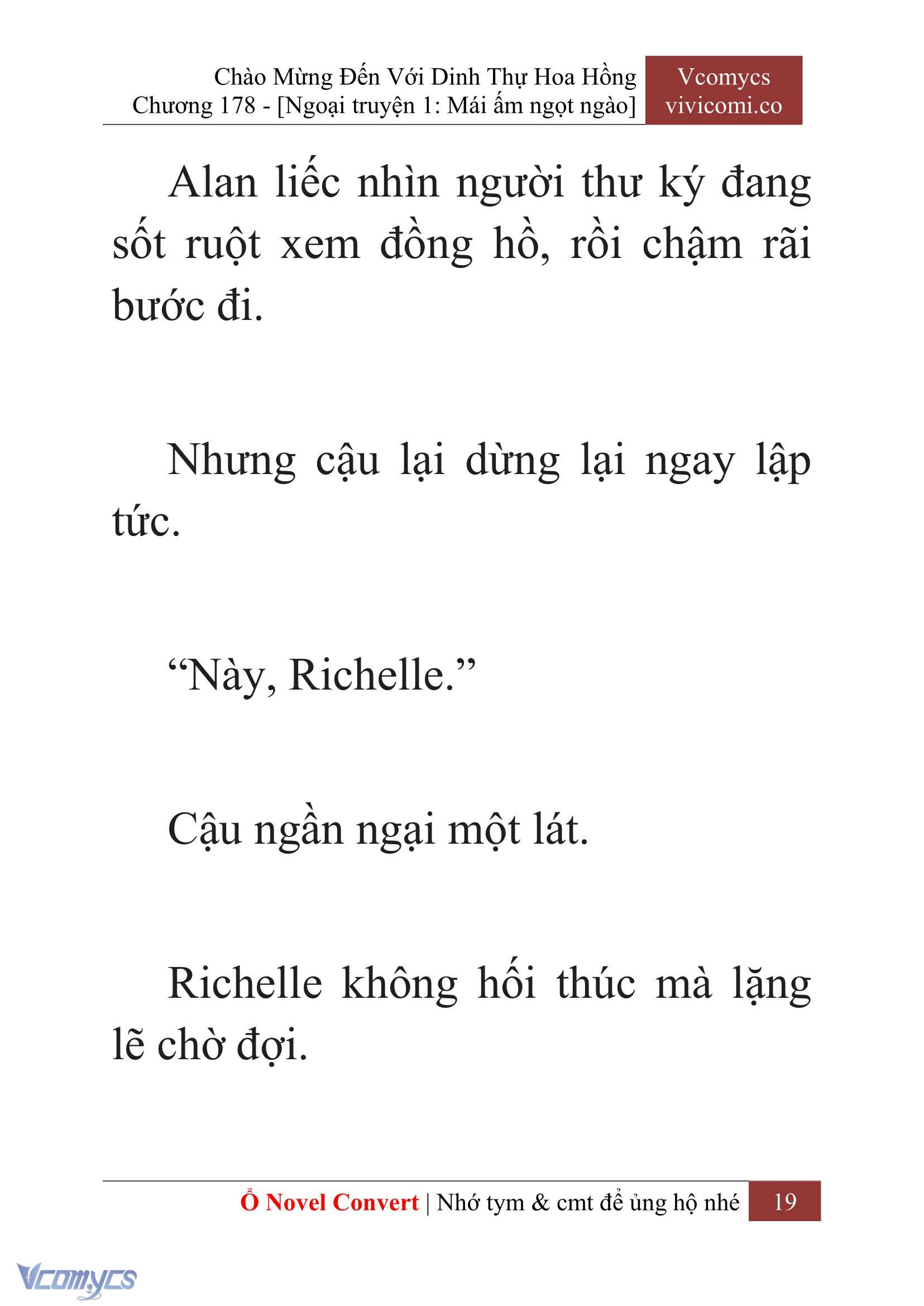 [Novel] Chào Mừng Đến Với Dinh Thự Hoa Hồng Chap 178 - Trang 2
