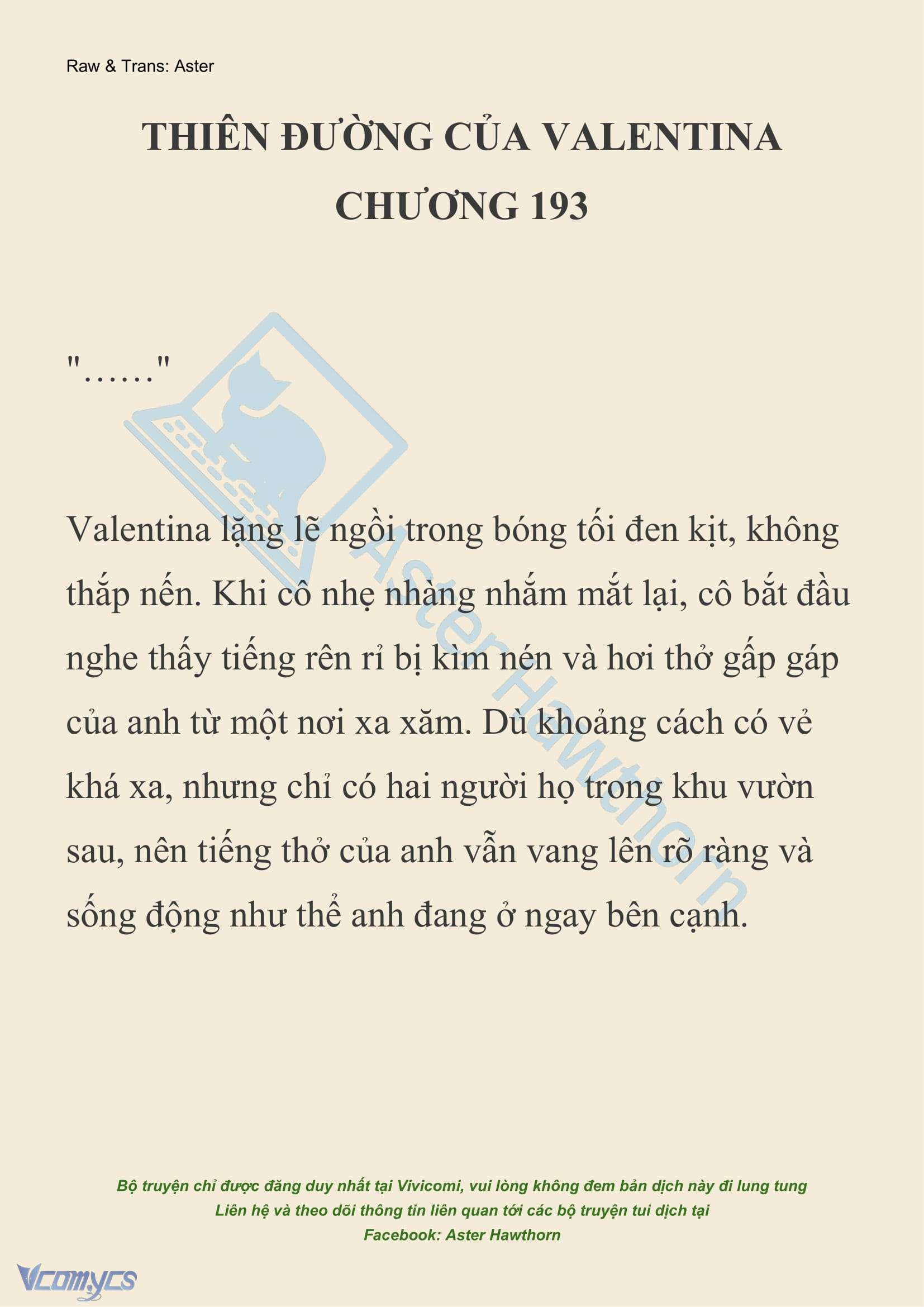 [NOVEL] Thiên Đường Của Valentina Chap 193 - Trang 2