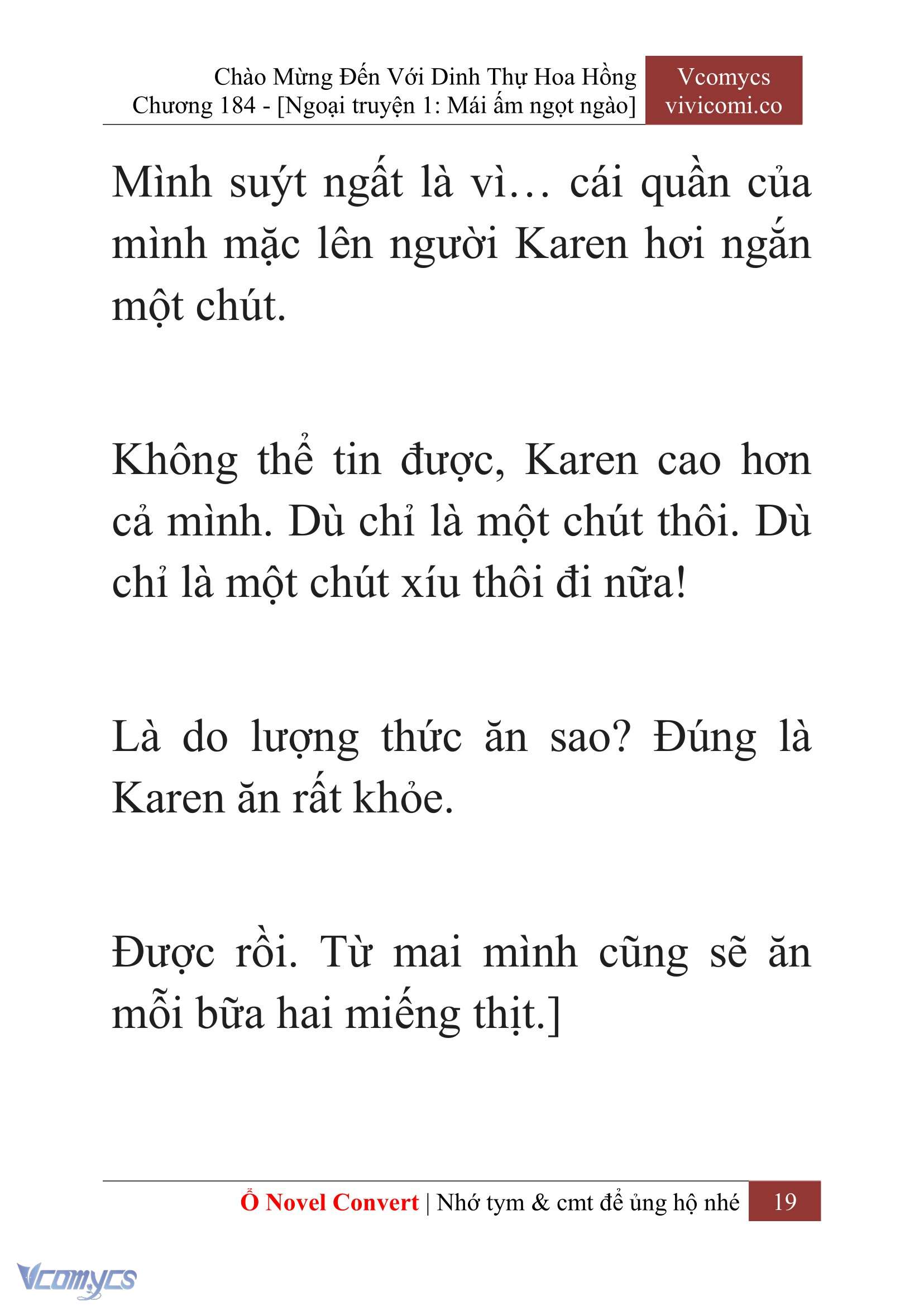 [Novel] Chào Mừng Đến Với Dinh Thự Hoa Hồng Chap 184 - Trang 2