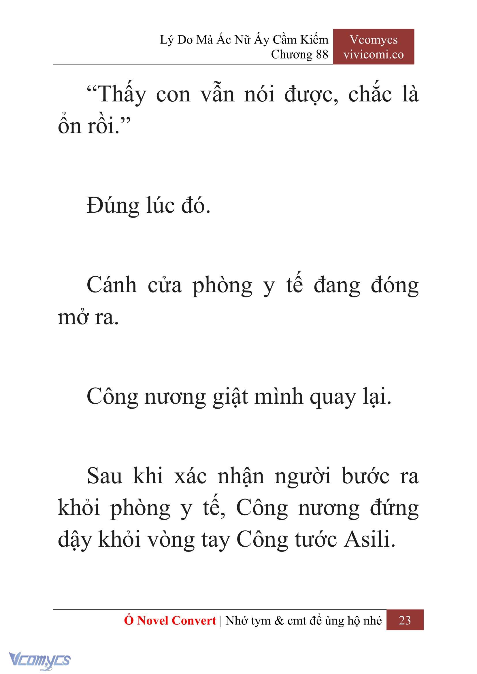 [Novel] Lý Do Mà Ác Nữ Ấy Cầm Kiếm Chap 88 - Trang 2