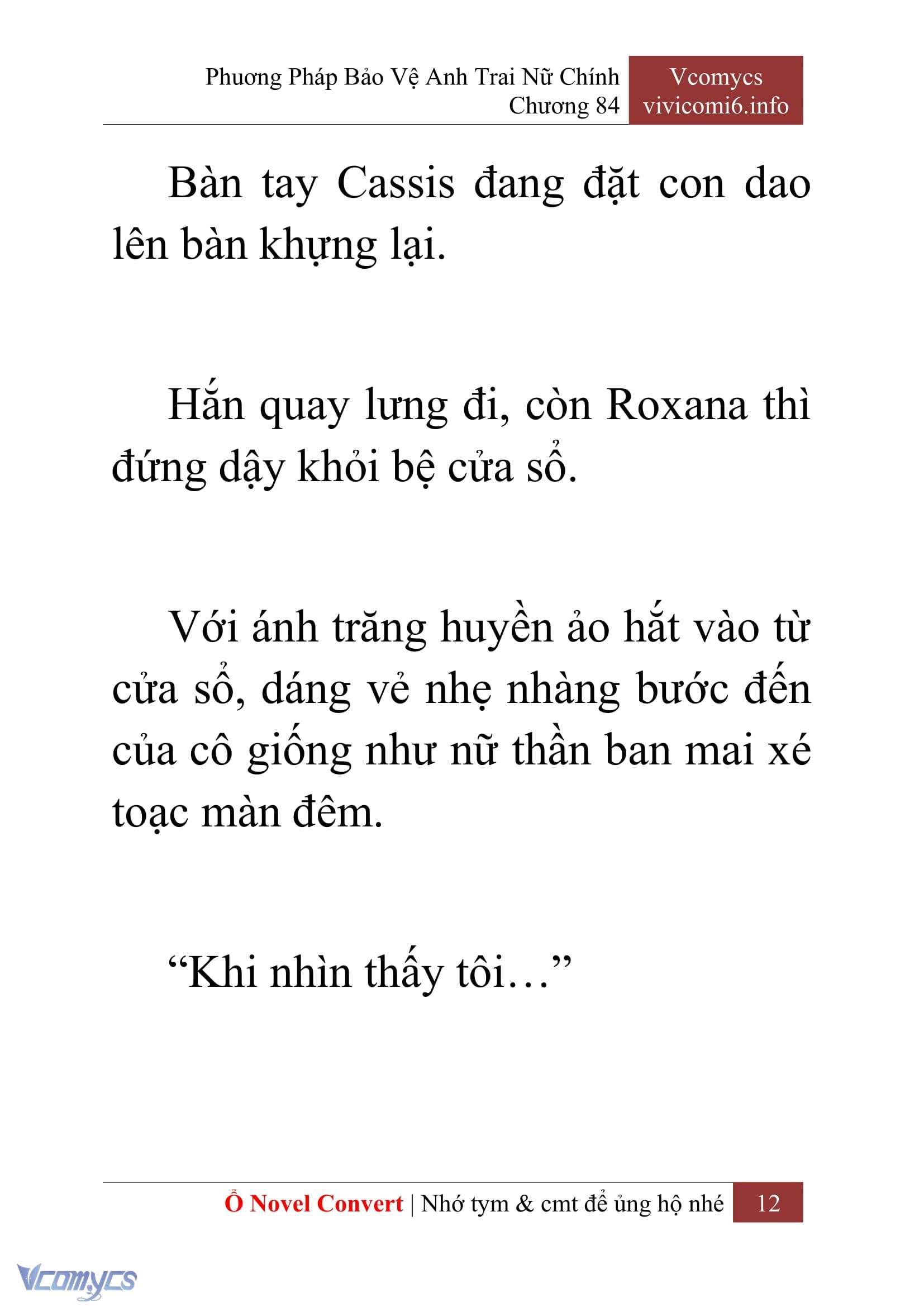 [Novel] Phương Pháp Bảo Vệ Anh Trai Nữ Chính Chap 84 - Trang 2
