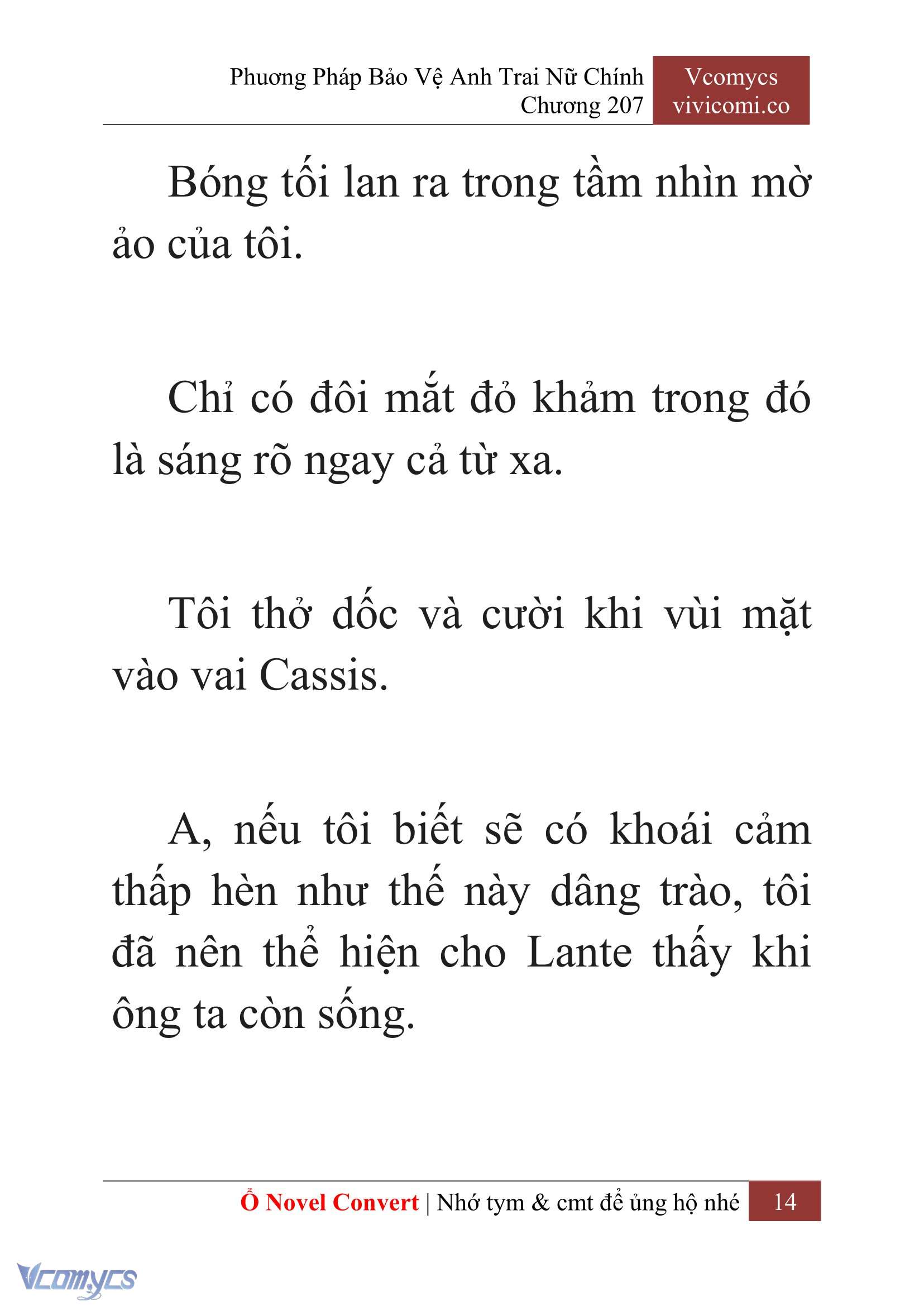 [Novel] Phương Pháp Bảo Vệ Anh Trai Nữ Chính Chap 207 - Trang 2