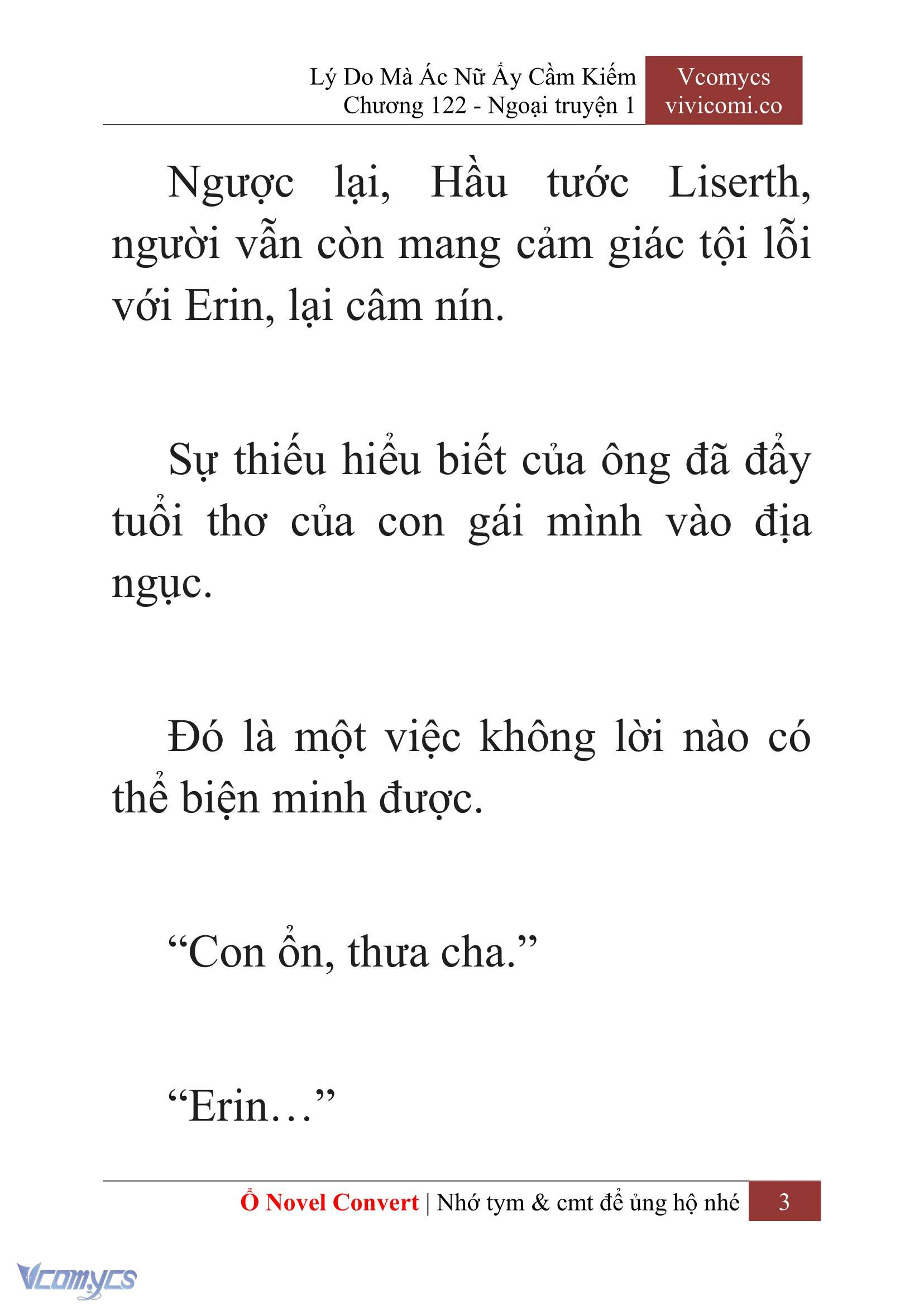 [Novel] Lý Do Mà Ác Nữ Ấy Cầm Kiếm Chap 122 - Trang 2