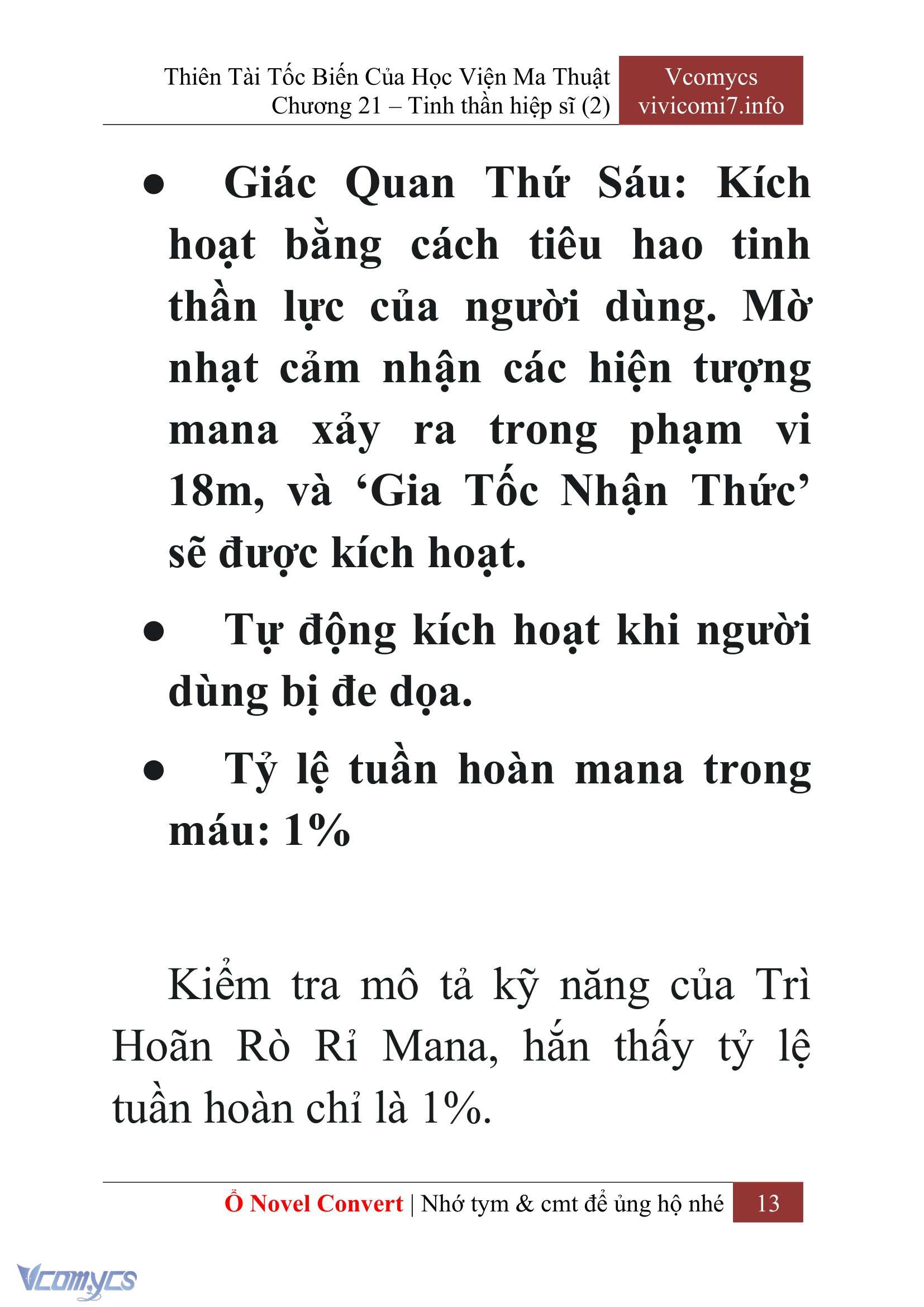 [Novel] Thiên Tài Tốc Biến Của Học Viện Ma Thuật Chap 21 - Trang 2