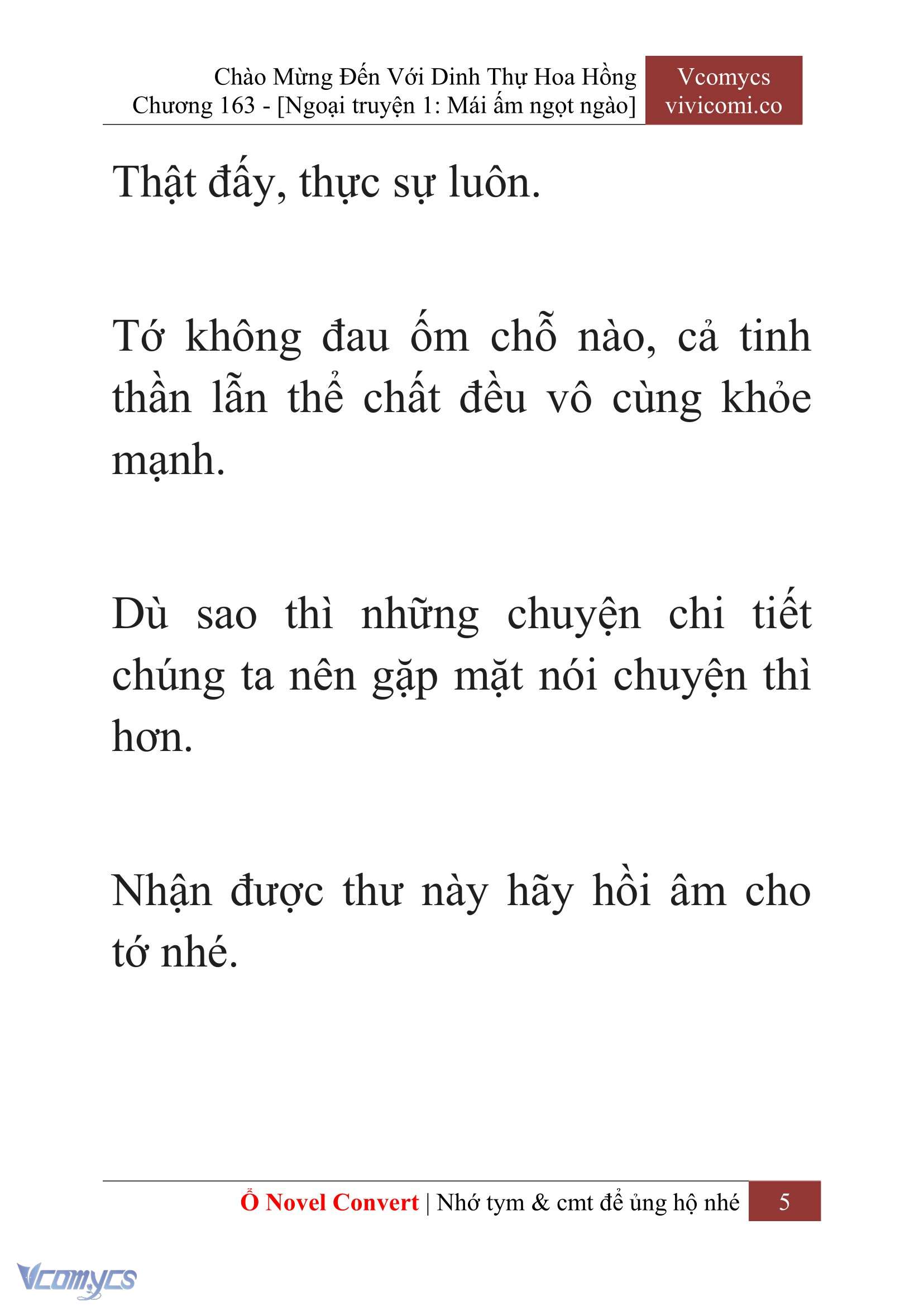 [Novel] Chào Mừng Đến Với Dinh Thự Hoa Hồng Chap 163 - Trang 2