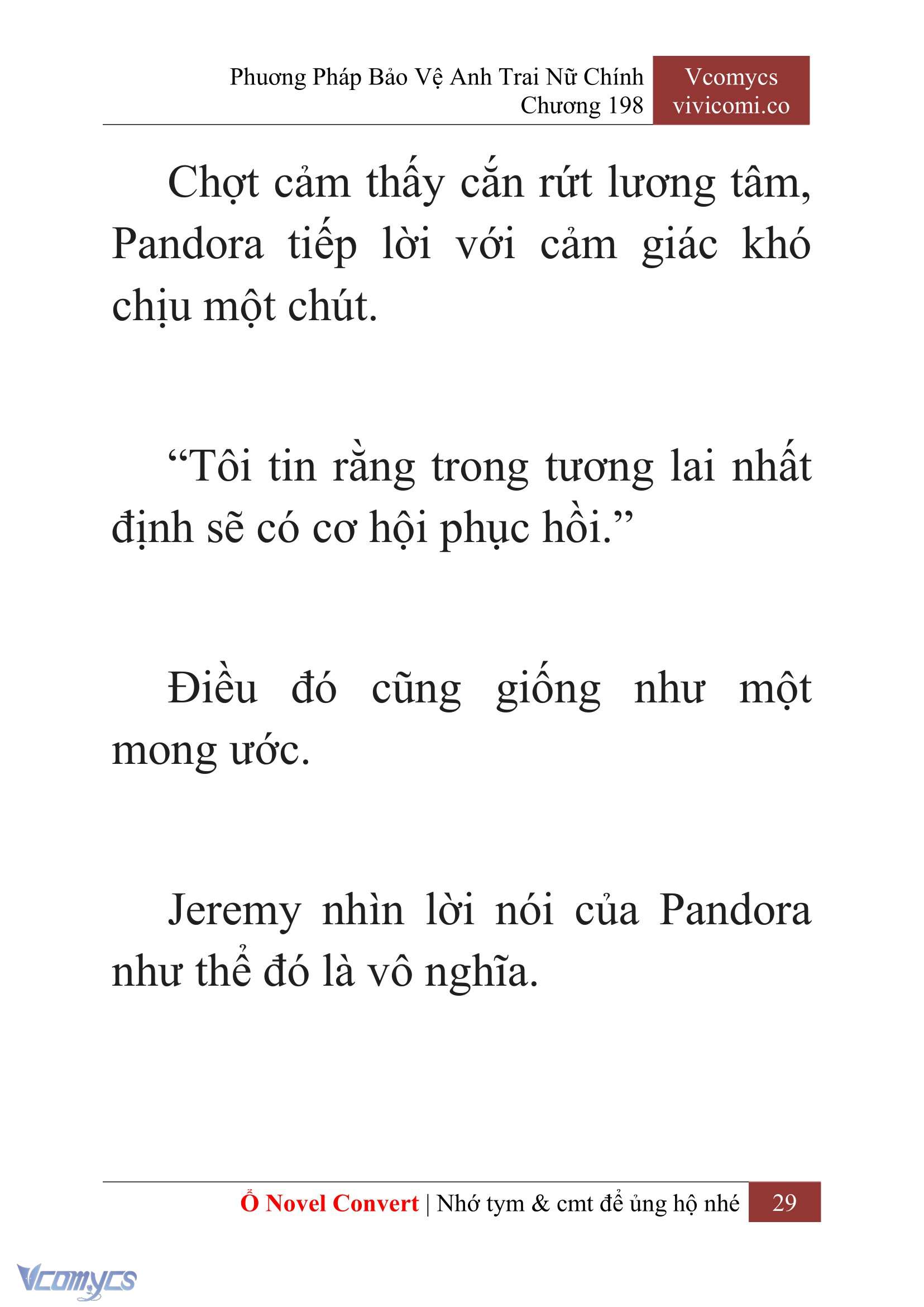 [Novel] Phương Pháp Bảo Vệ Anh Trai Nữ Chính Chap 198 - Trang 2