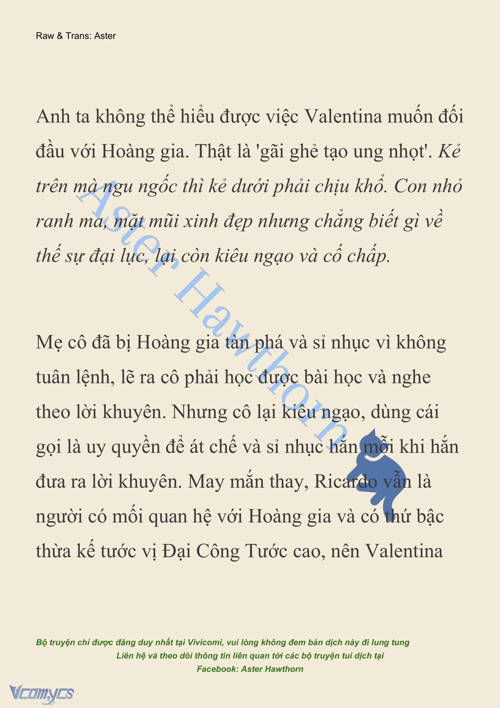 [NOVEL] Thiên Đường Của Valentina Chap 51 - Trang 2