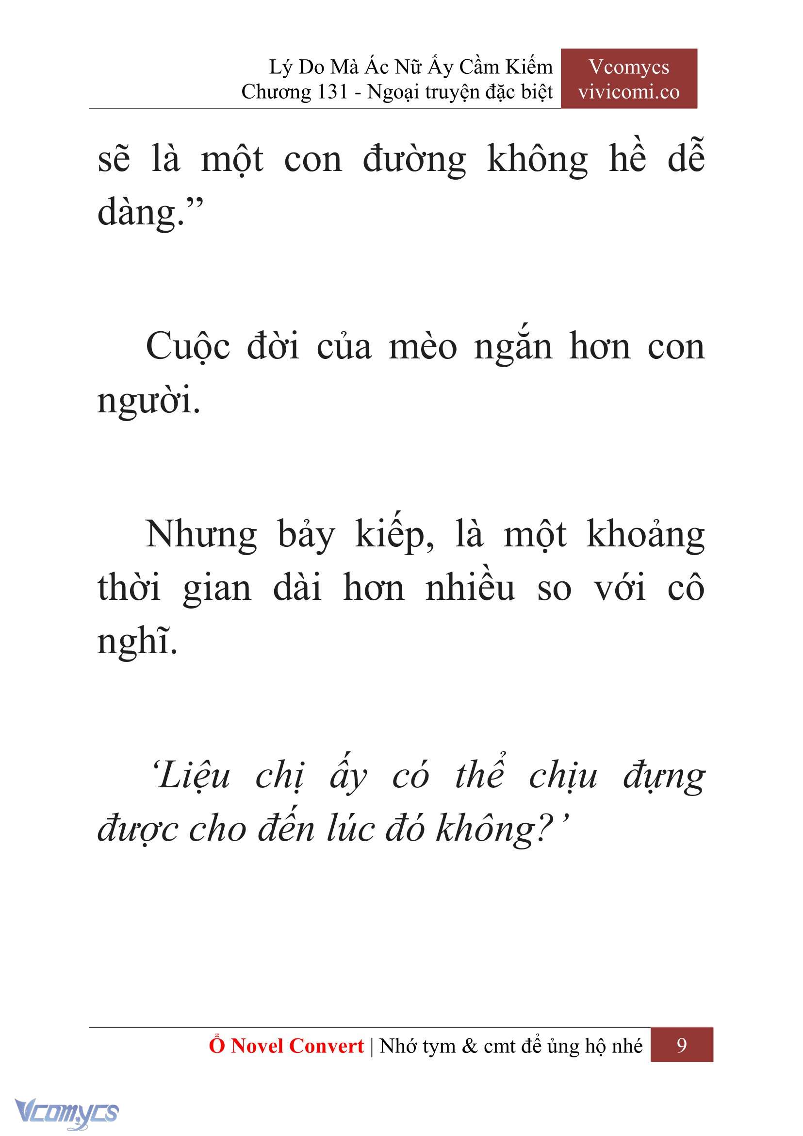 [Novel] Lý Do Mà Ác Nữ Ấy Cầm Kiếm Chap 131 - Trang 2