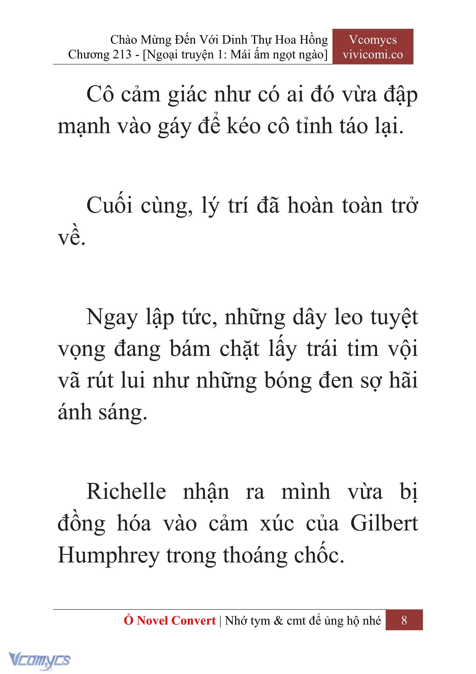 [Novel] Chào Mừng Đến Với Dinh Thự Hoa Hồng Chap 213 - Trang 2