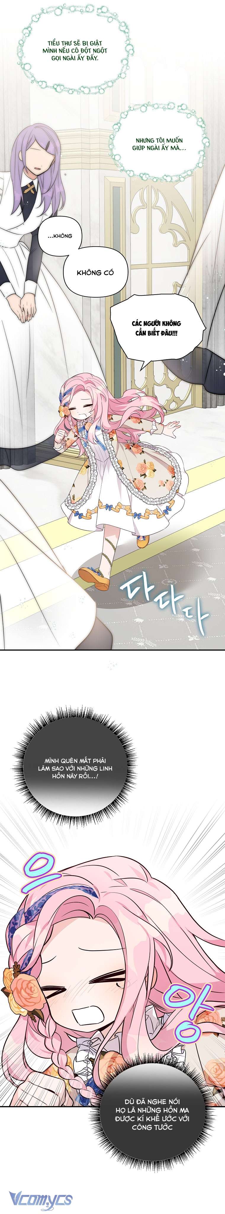 Tôi đã trở thành con gái út của công tước phản diện Chapter 8 - Trang 3