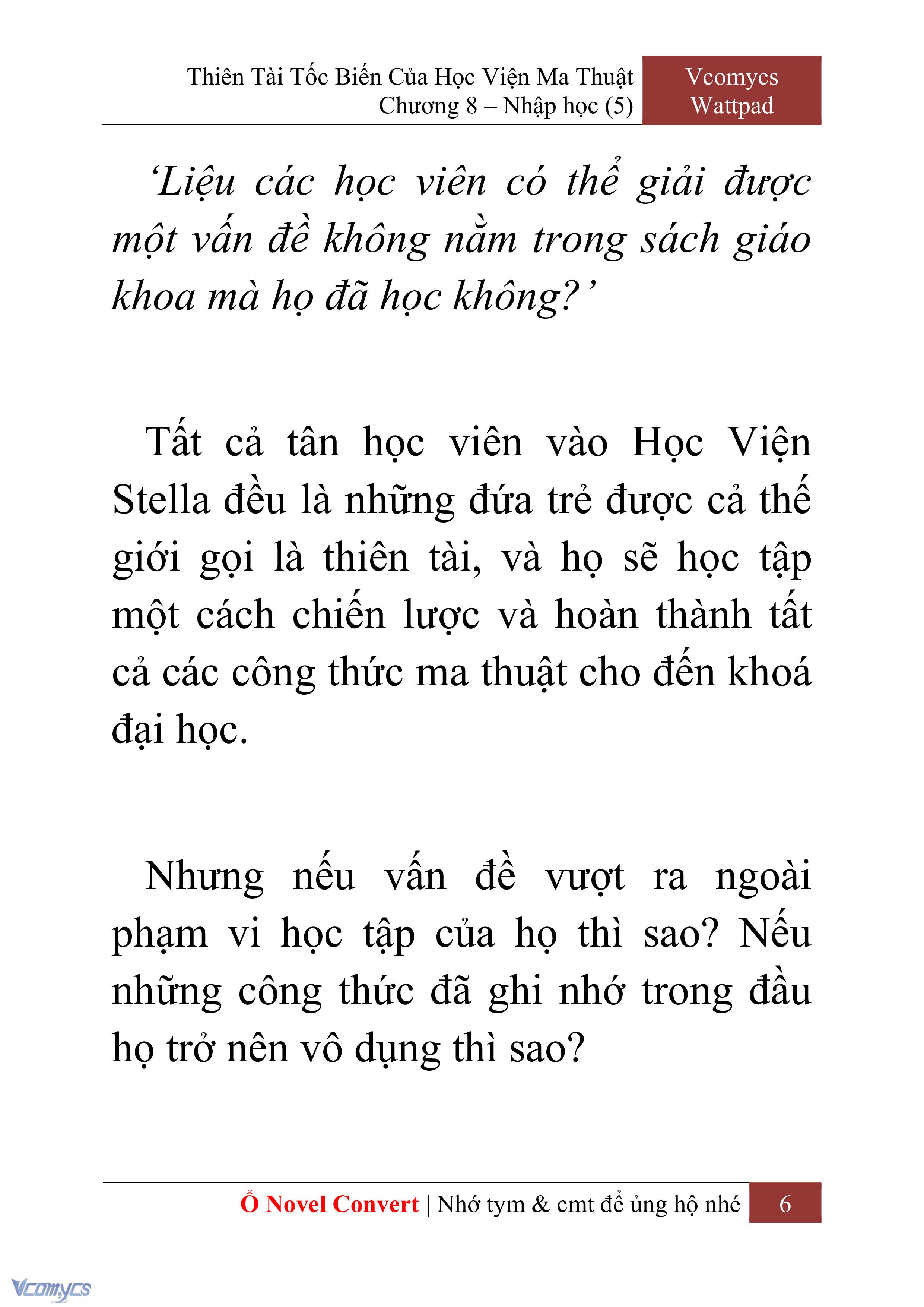 [Novel] Thiên Tài Tốc Biến Của Học Viện Ma Thuật Chap 8 - Trang 2