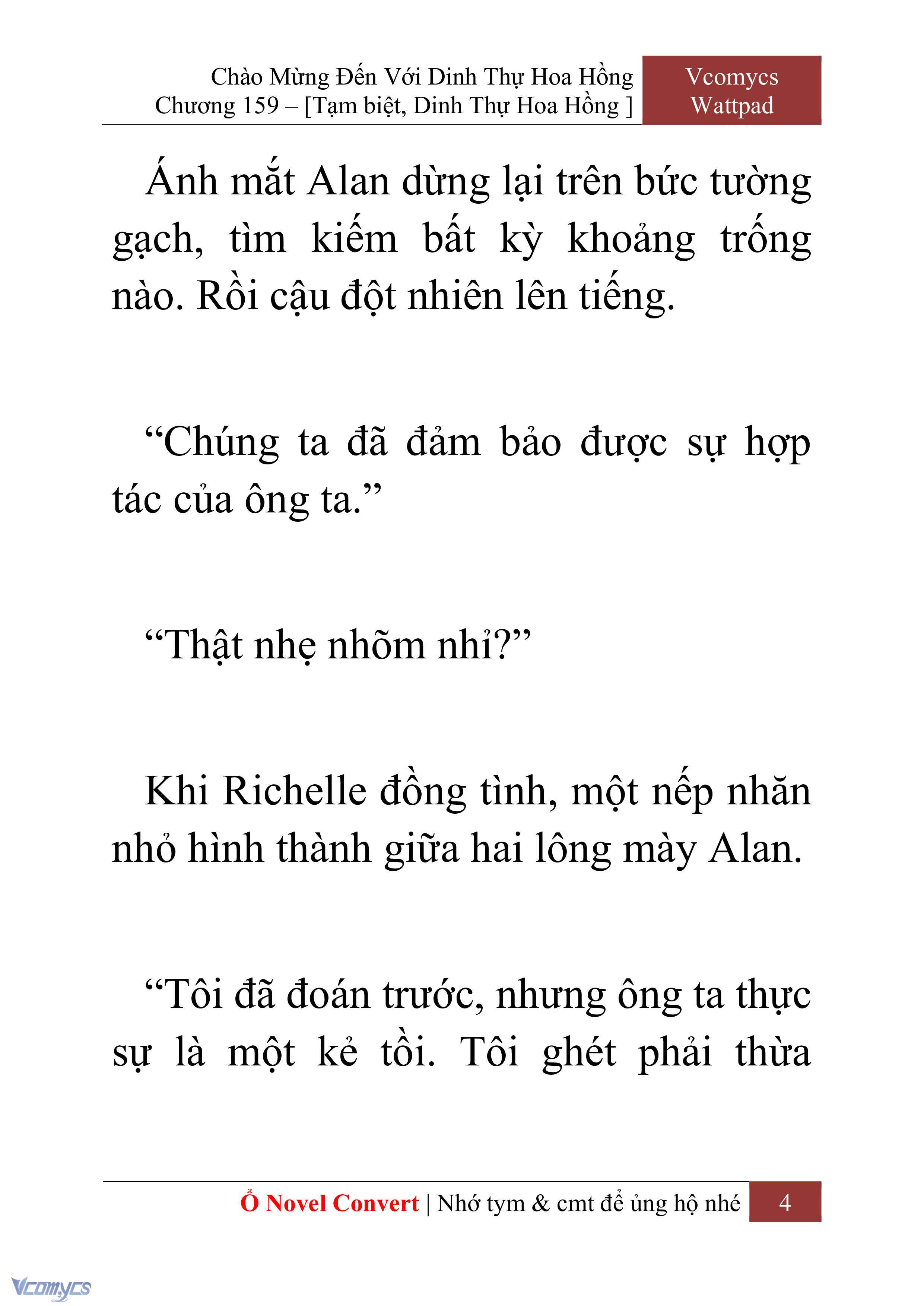 [Novel] Chào Mừng Đến Với Dinh Thự Hoa Hồng Chap 159 - Trang 2