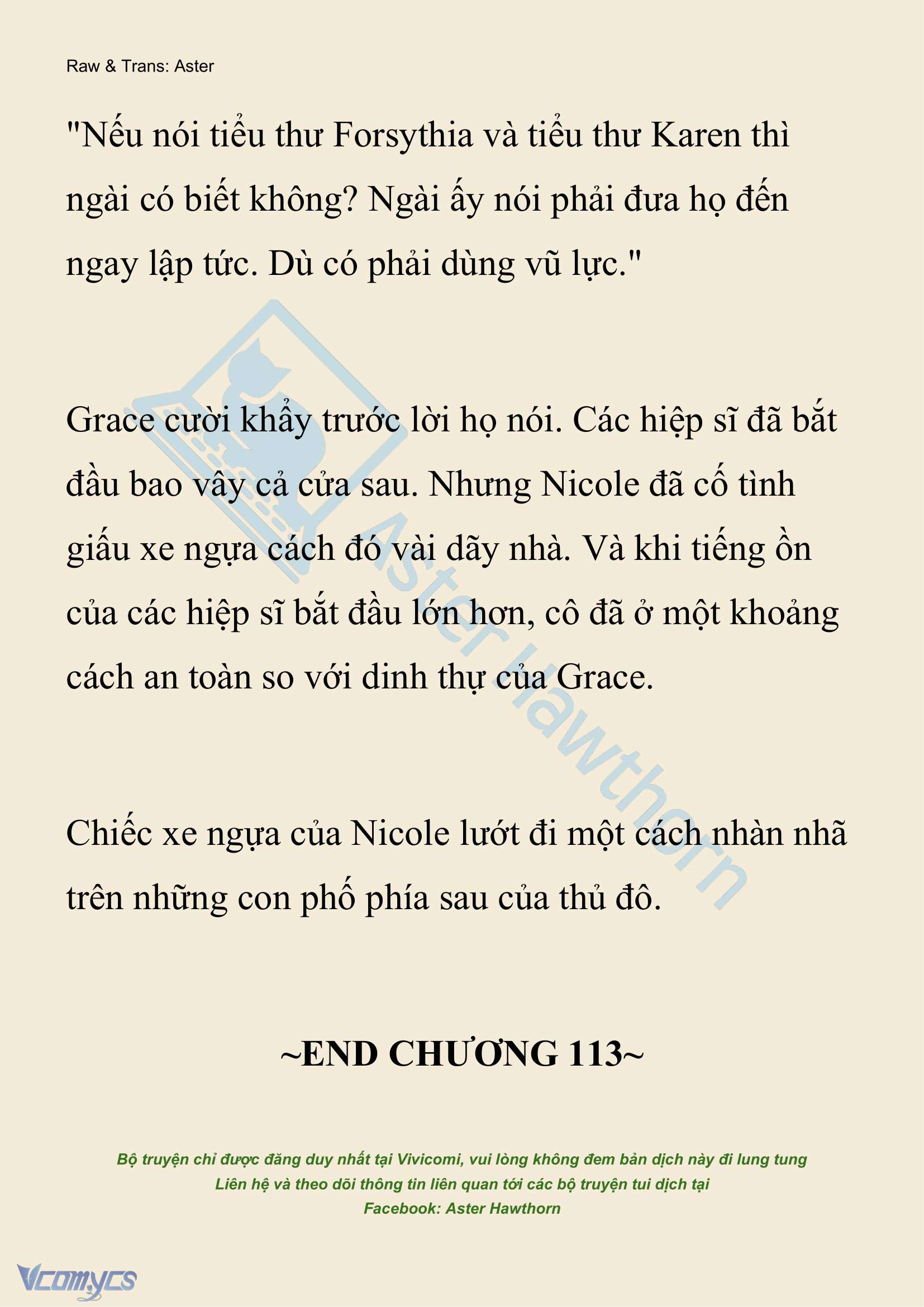 [NOVEL] Giết Cuộc Hôn Nhân Này Chap 113 - Trang 2