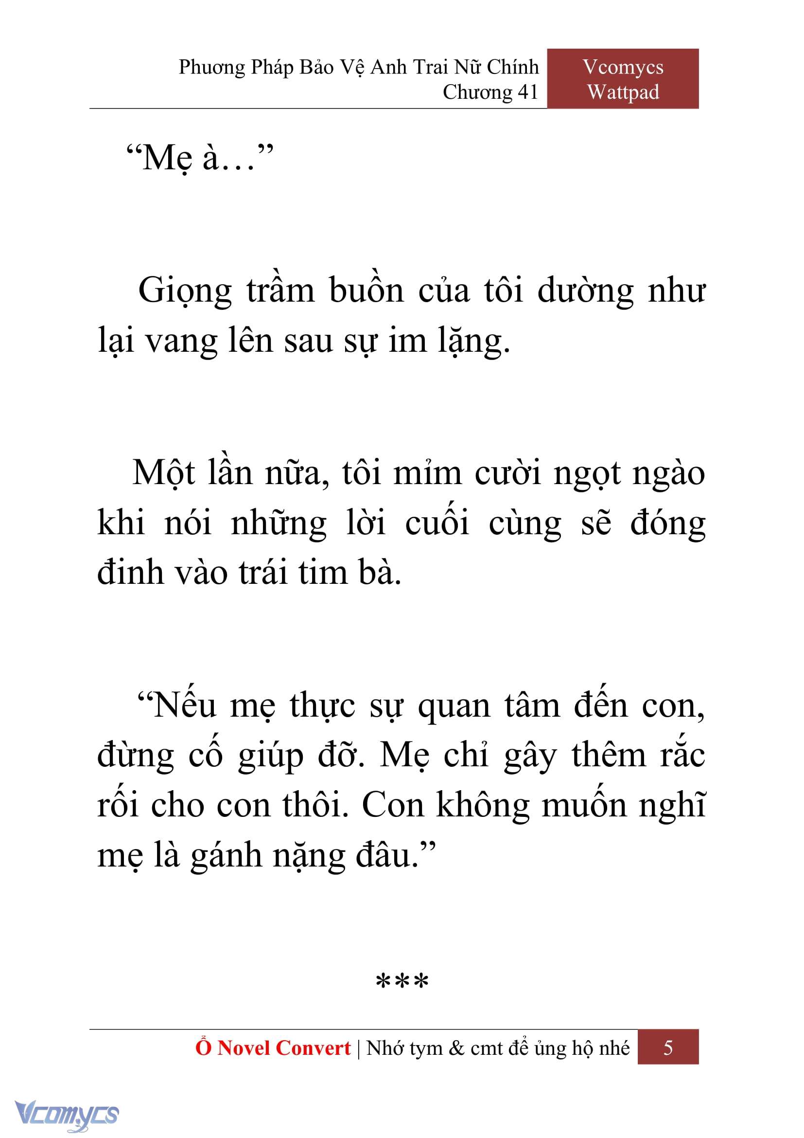 [Novel] Phương Pháp Bảo Vệ Anh Trai Nữ Chính Chap 41 - Trang 2