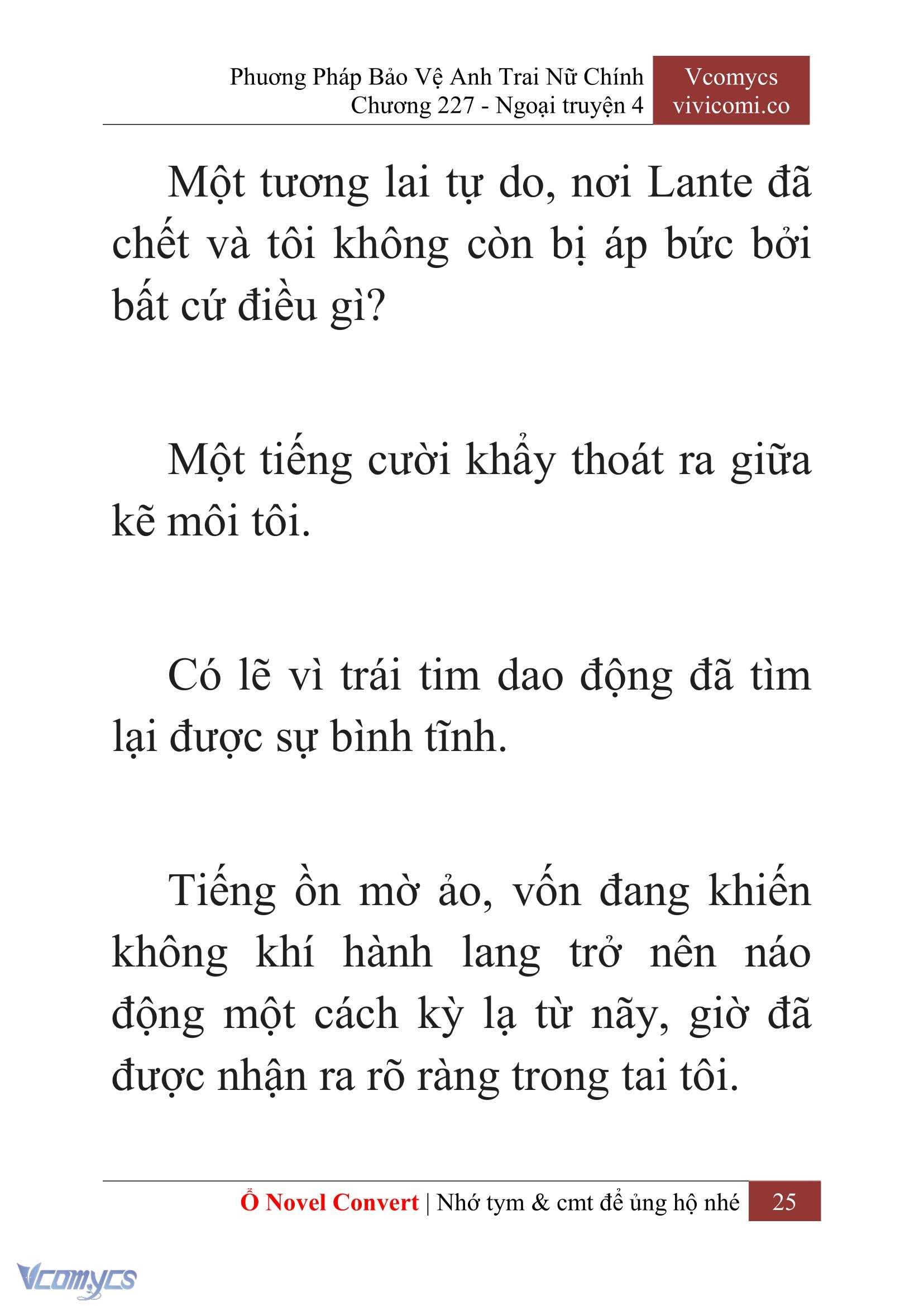 [Novel] Phương Pháp Bảo Vệ Anh Trai Nữ Chính Chap 227 - Trang 2